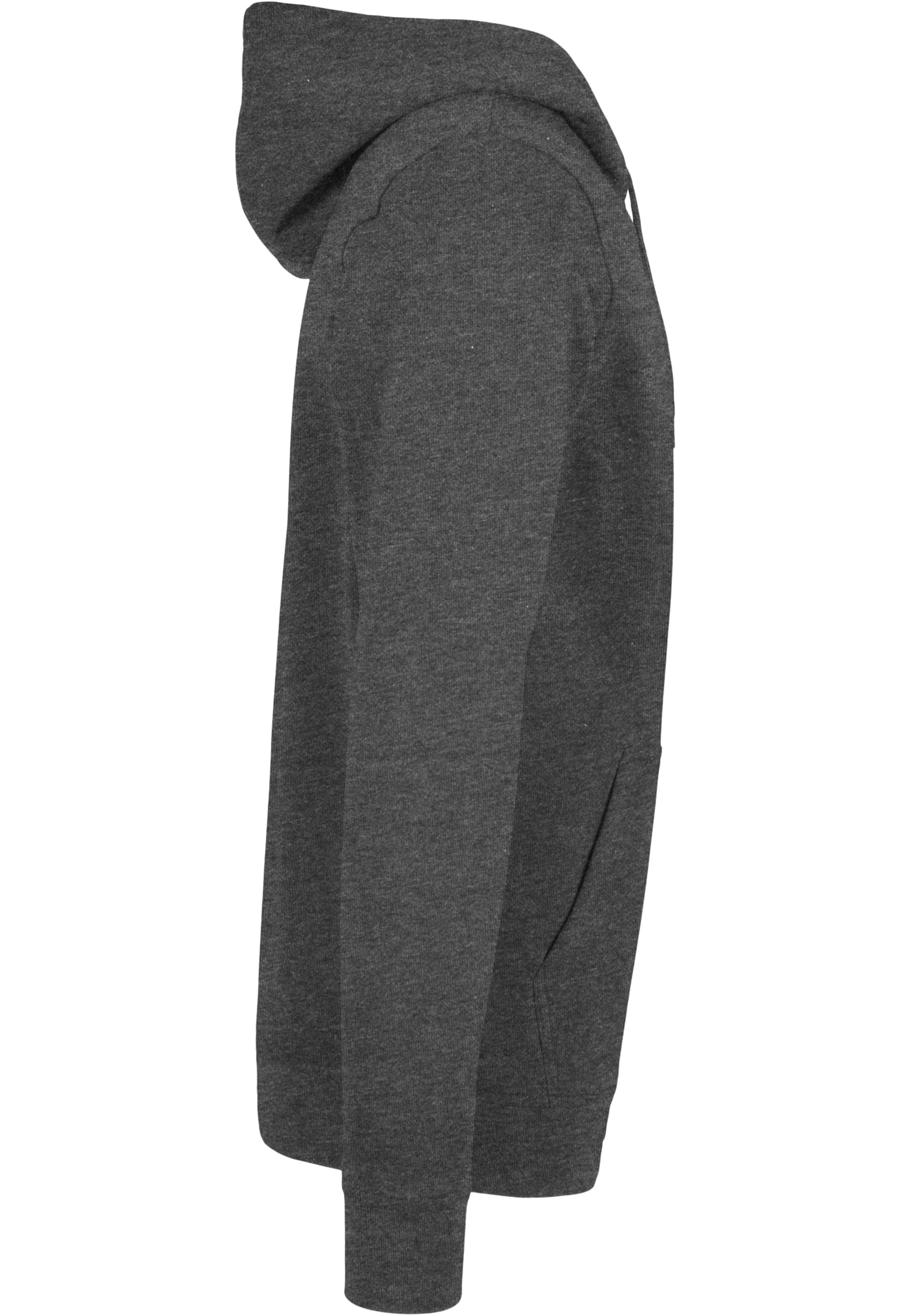 Basic Zip Hoody charcoal | charcoal