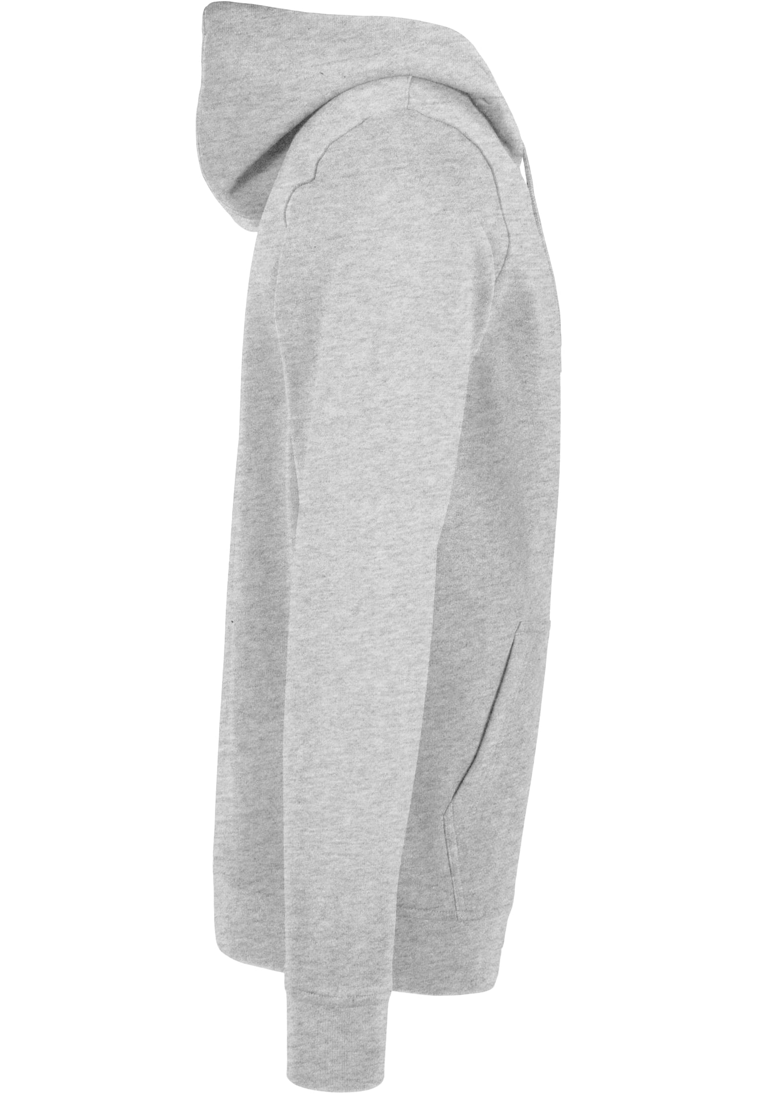 Basic Zip Hoody heather grey | heather grey