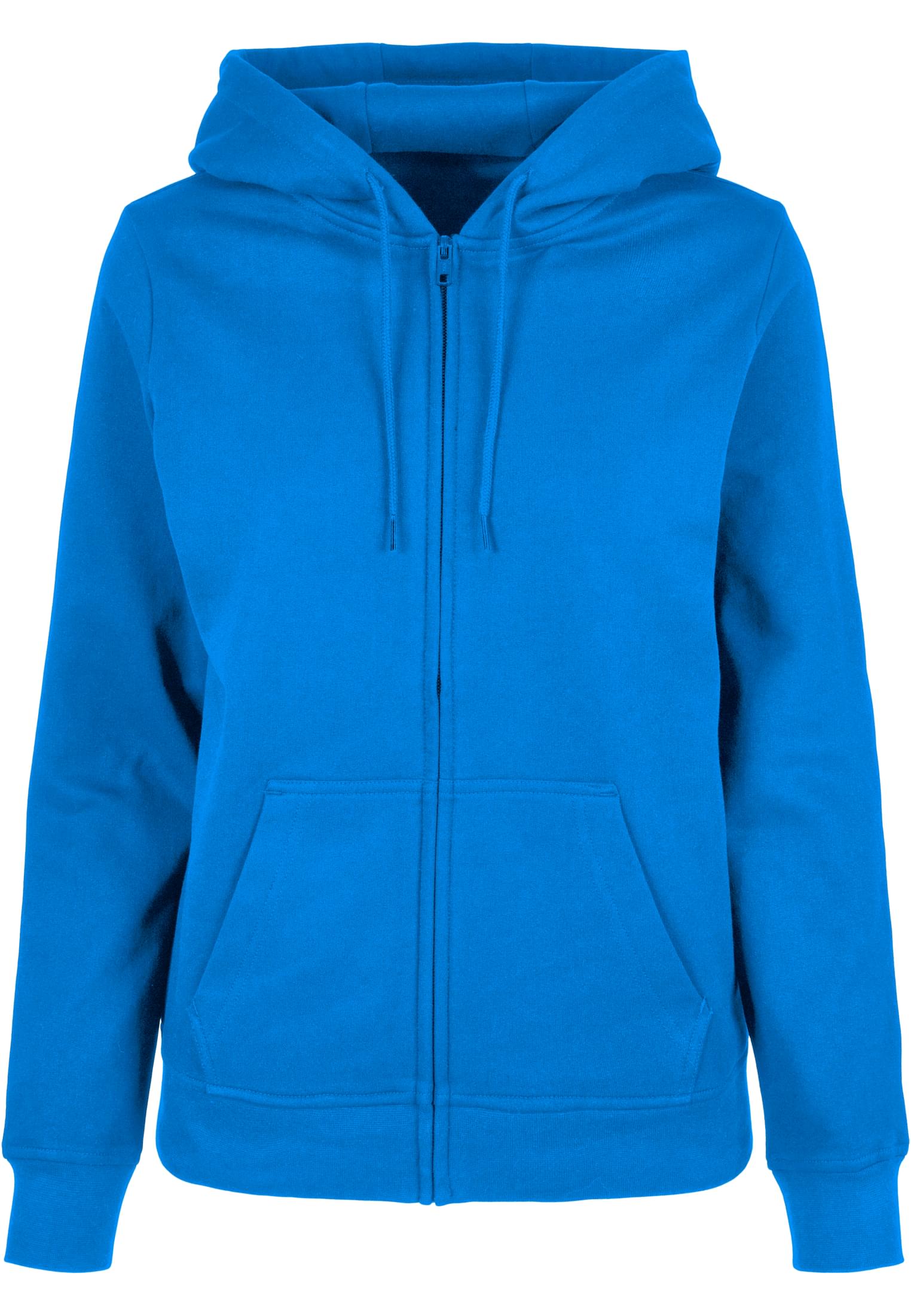 Ladies Basic Zip Hoody intenseblue | intenseblue