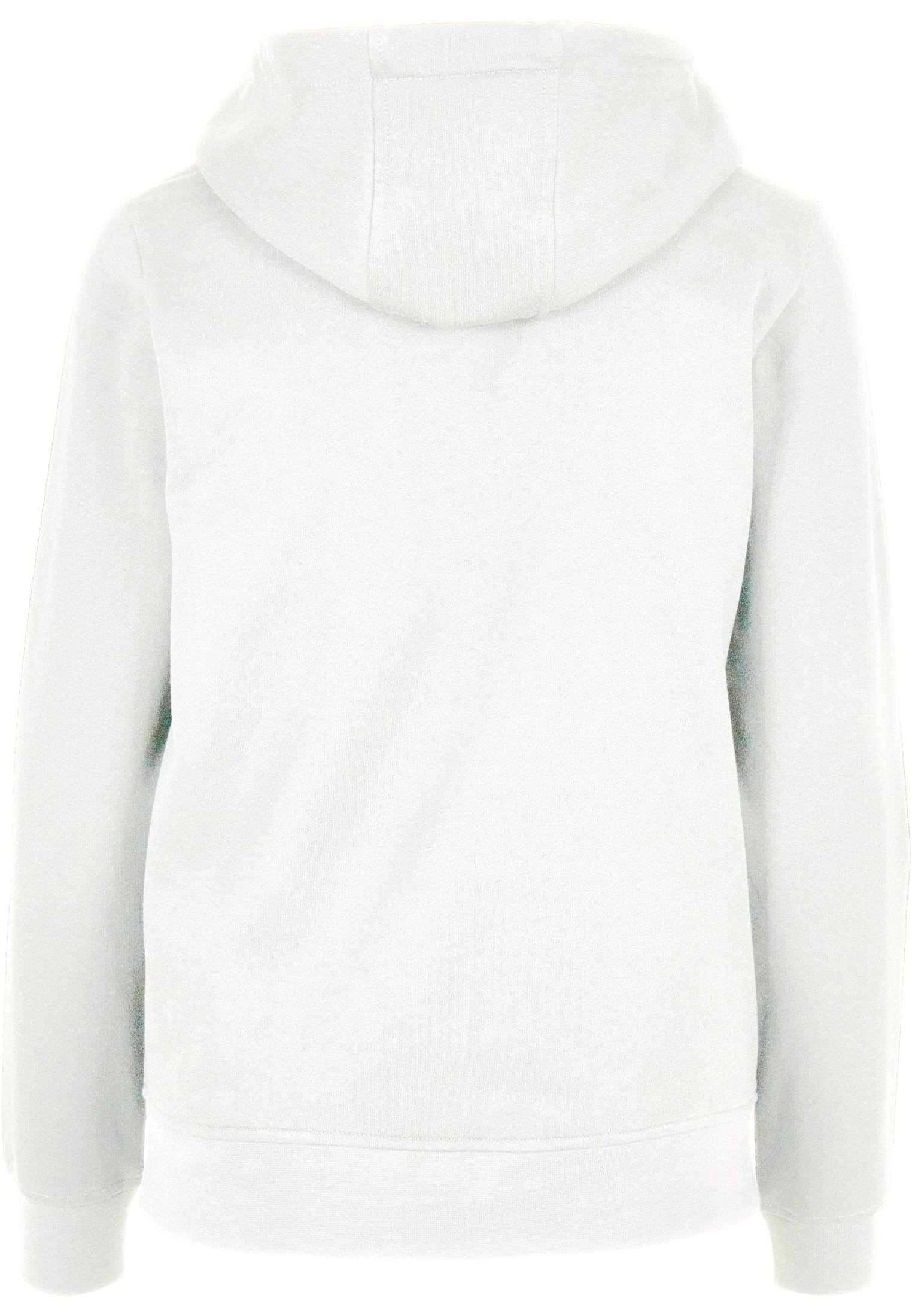 Ladies Basic Zip Hoody white | white