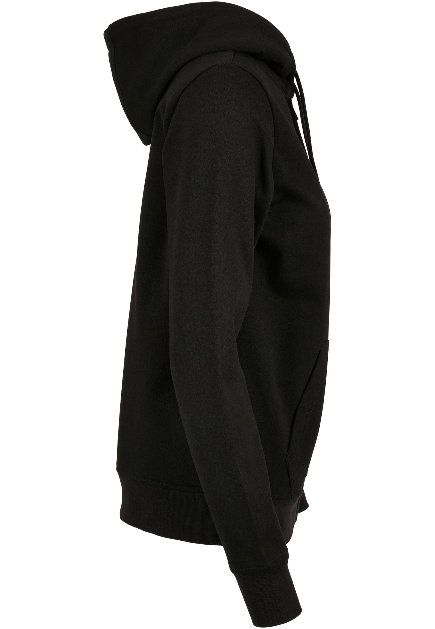 Ladies Basic Zip Hoody black | black