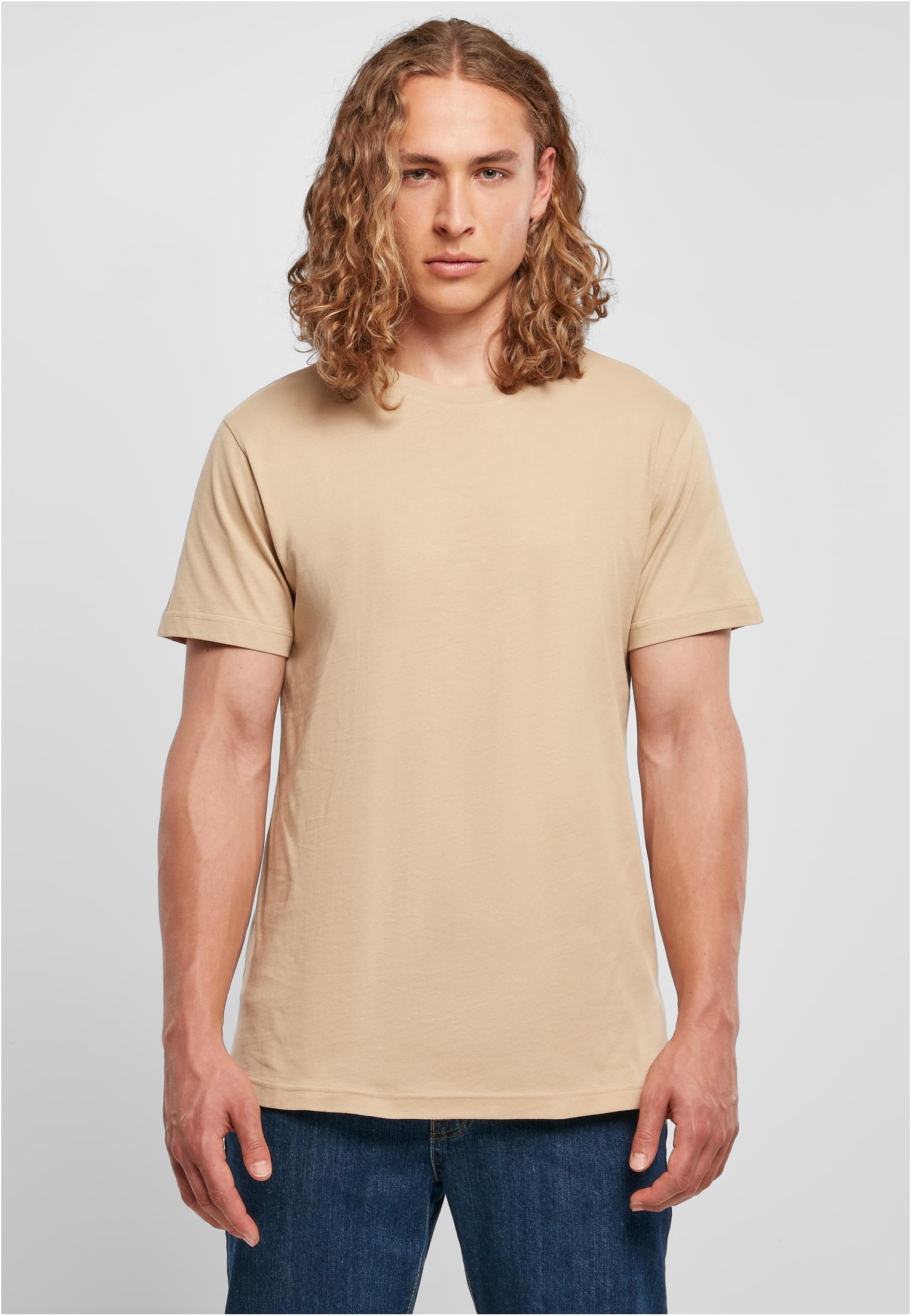 Basic Round Neck T-Shirt unionbeige | unionbeige