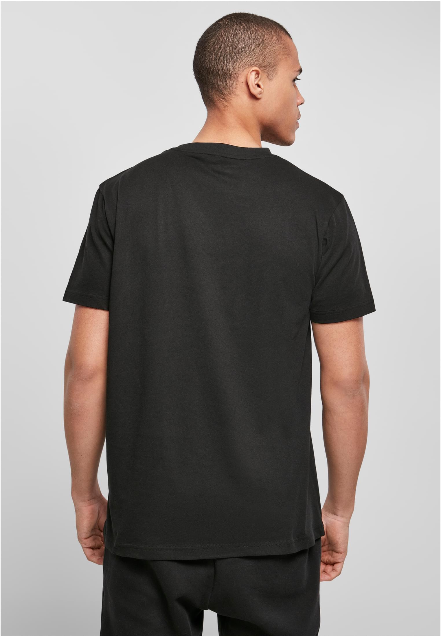 Basic Round Neck T-Shirt black | black