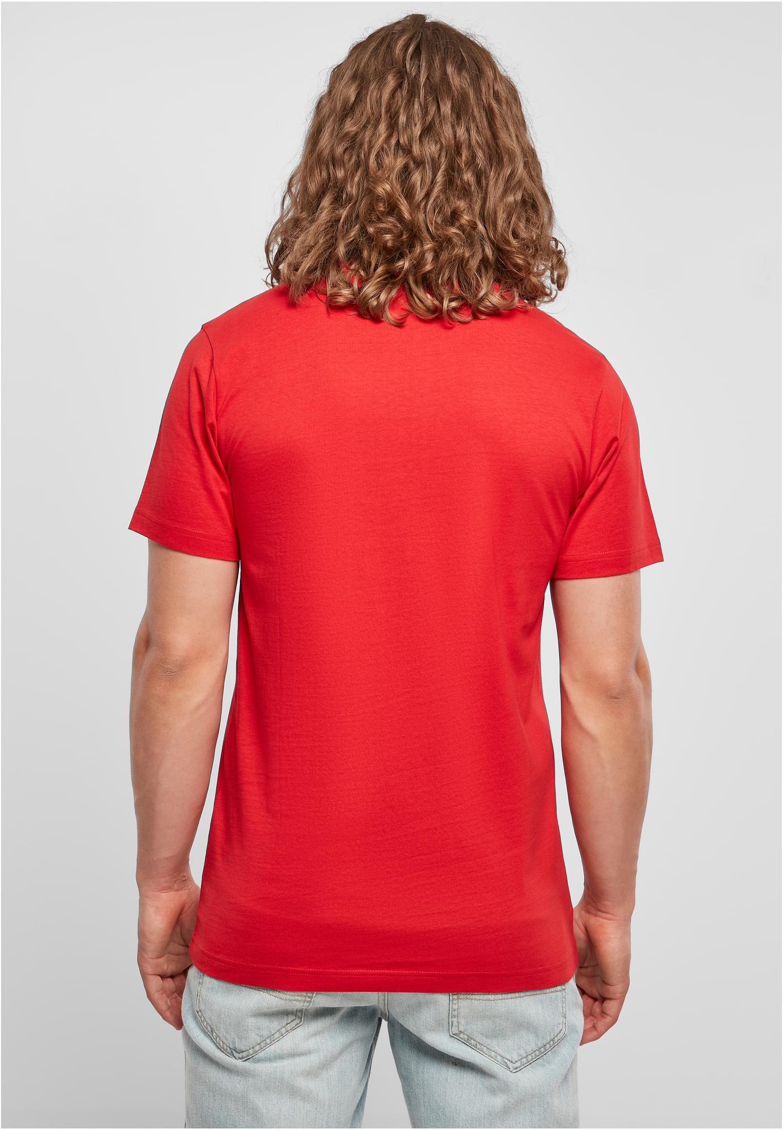 Basic Round Neck T-Shirt cityred | cityred