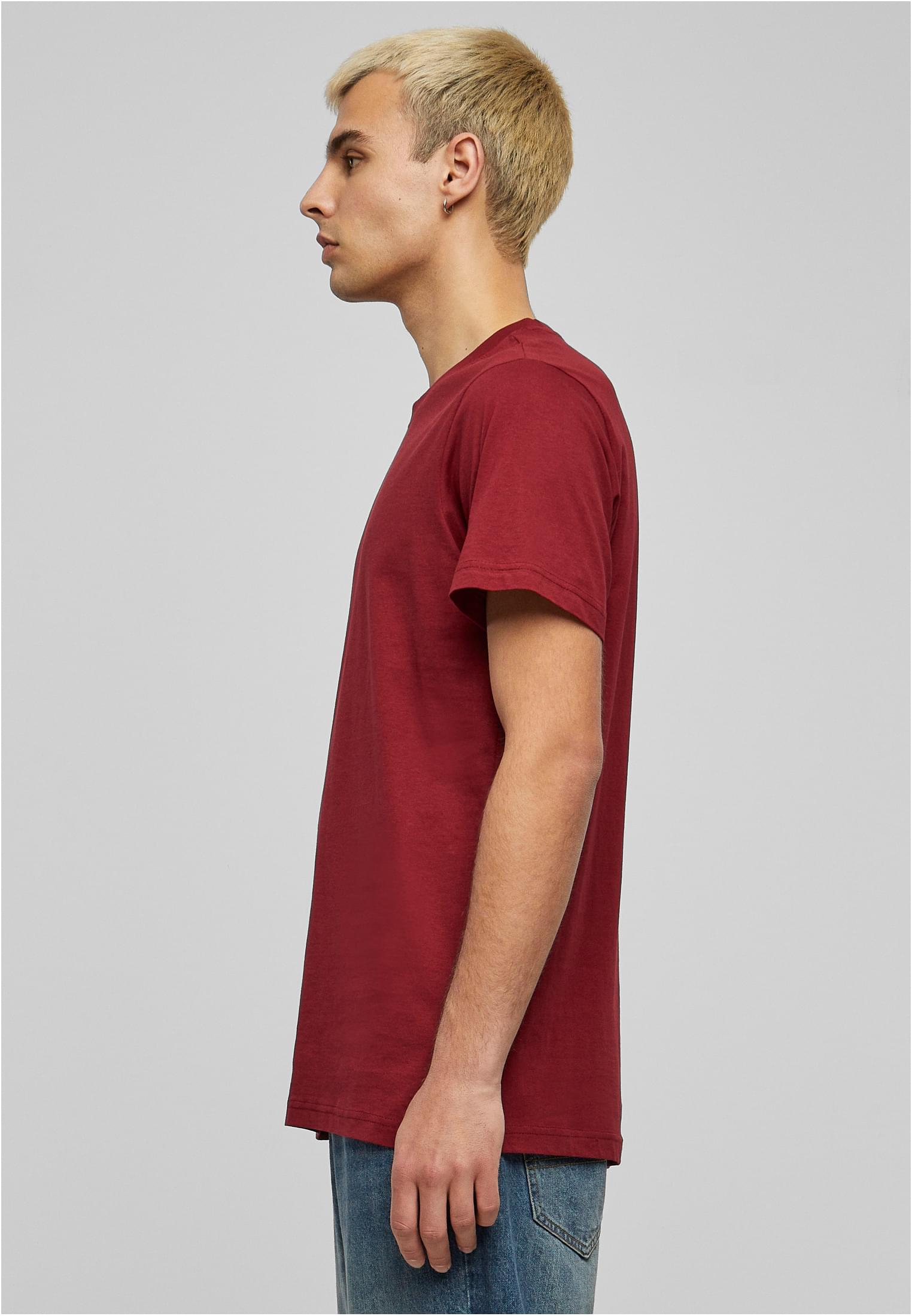 Basic Round Neck T-Shirt cherry | cherry