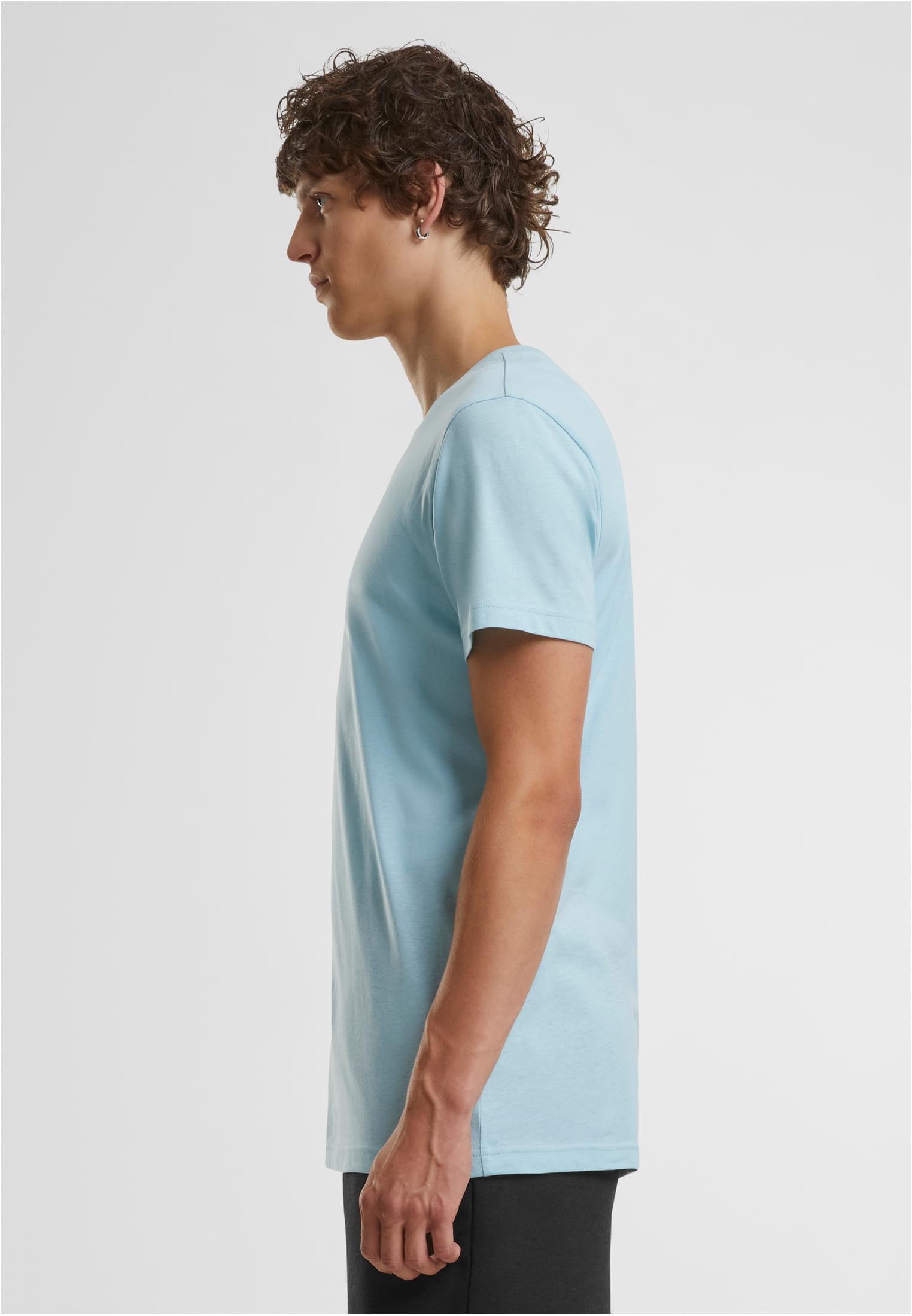Basic Round Neck T-Shirt oceanblue | oceanblue