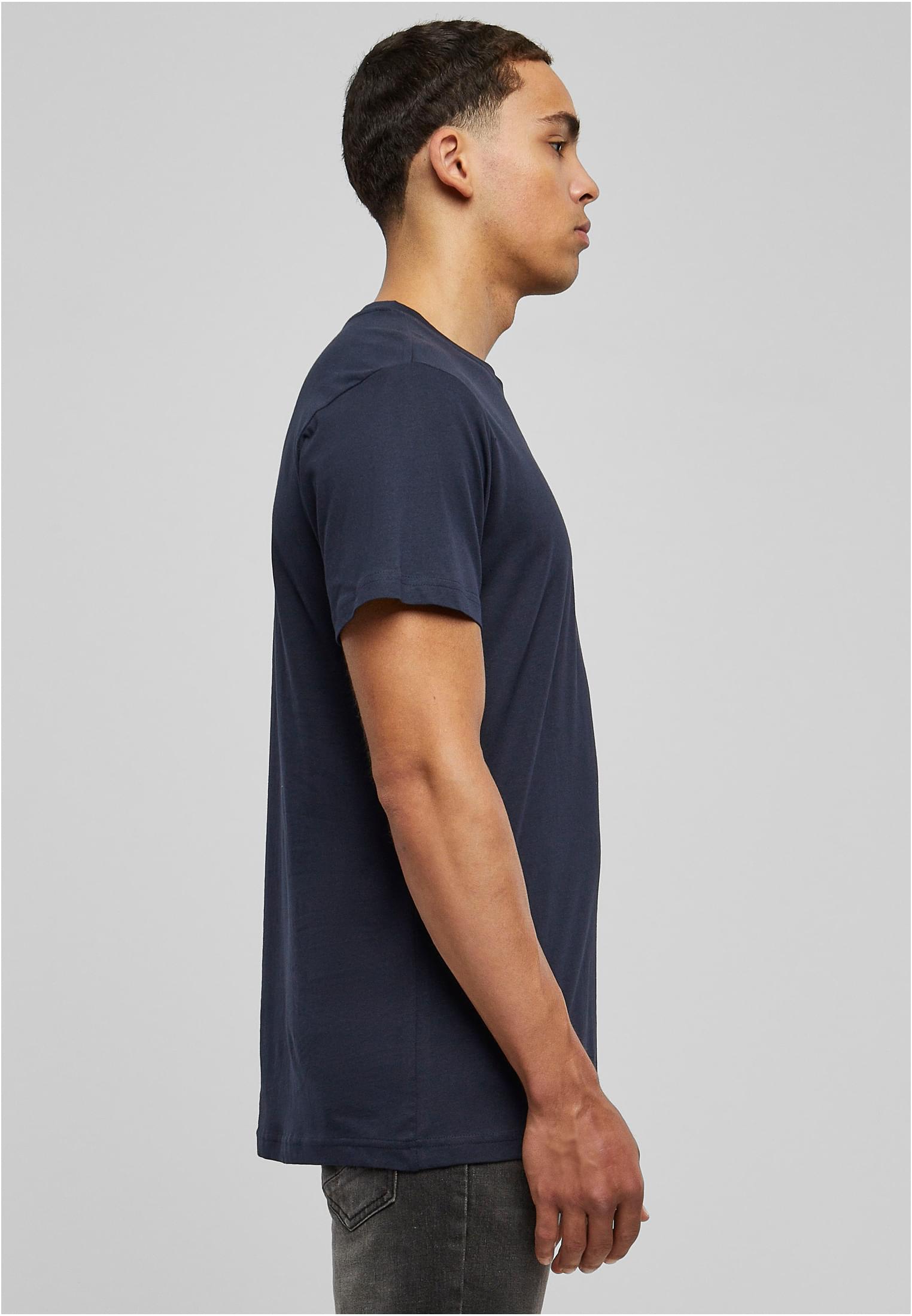 Basic Round Neck T-Shirt navy | navy