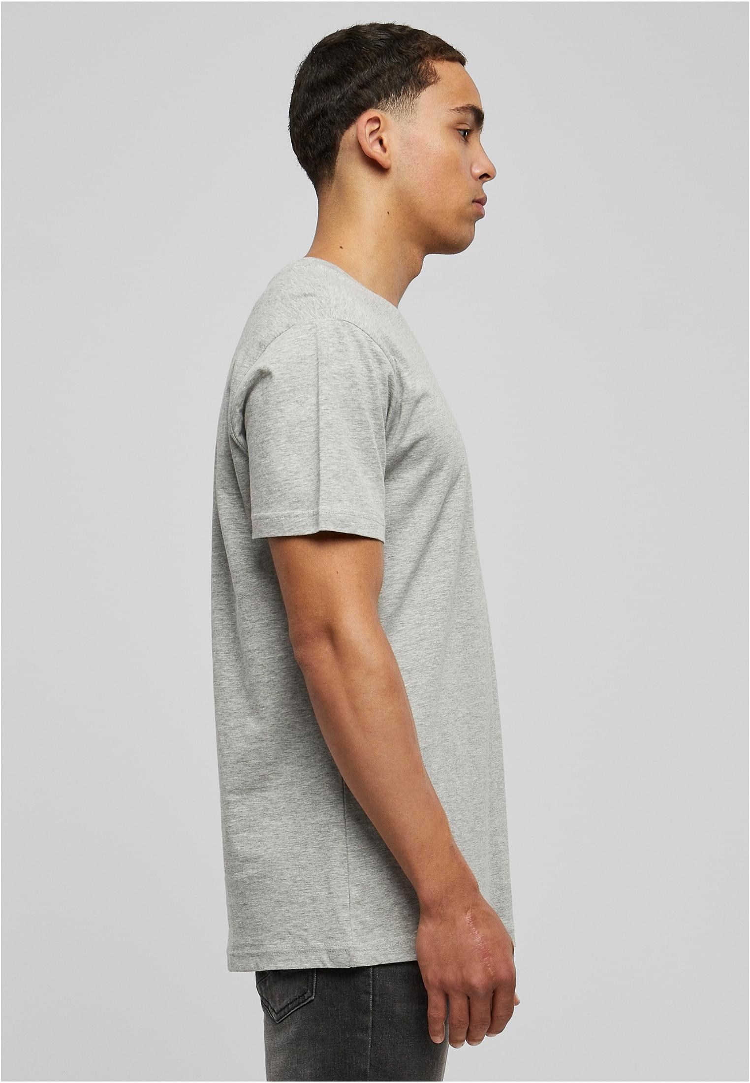 Basic Round Neck T-Shirt heather grey | heather grey