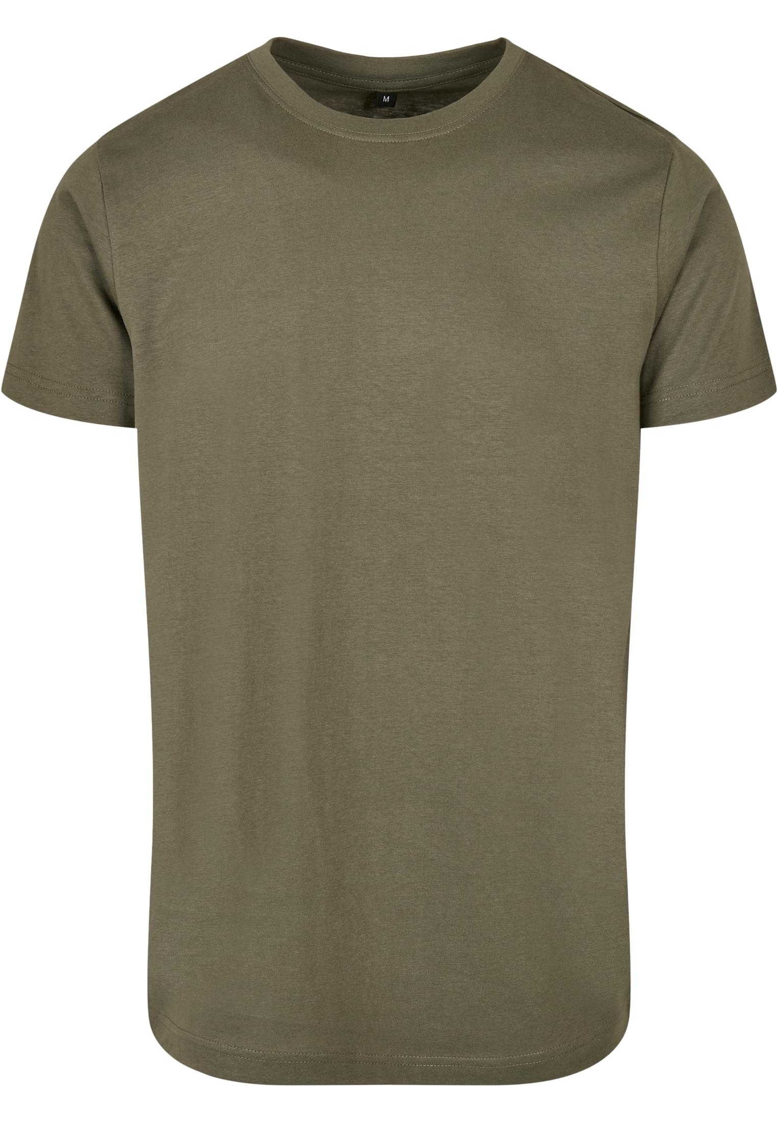 Basic Round Neck T-Shirt olive | olive