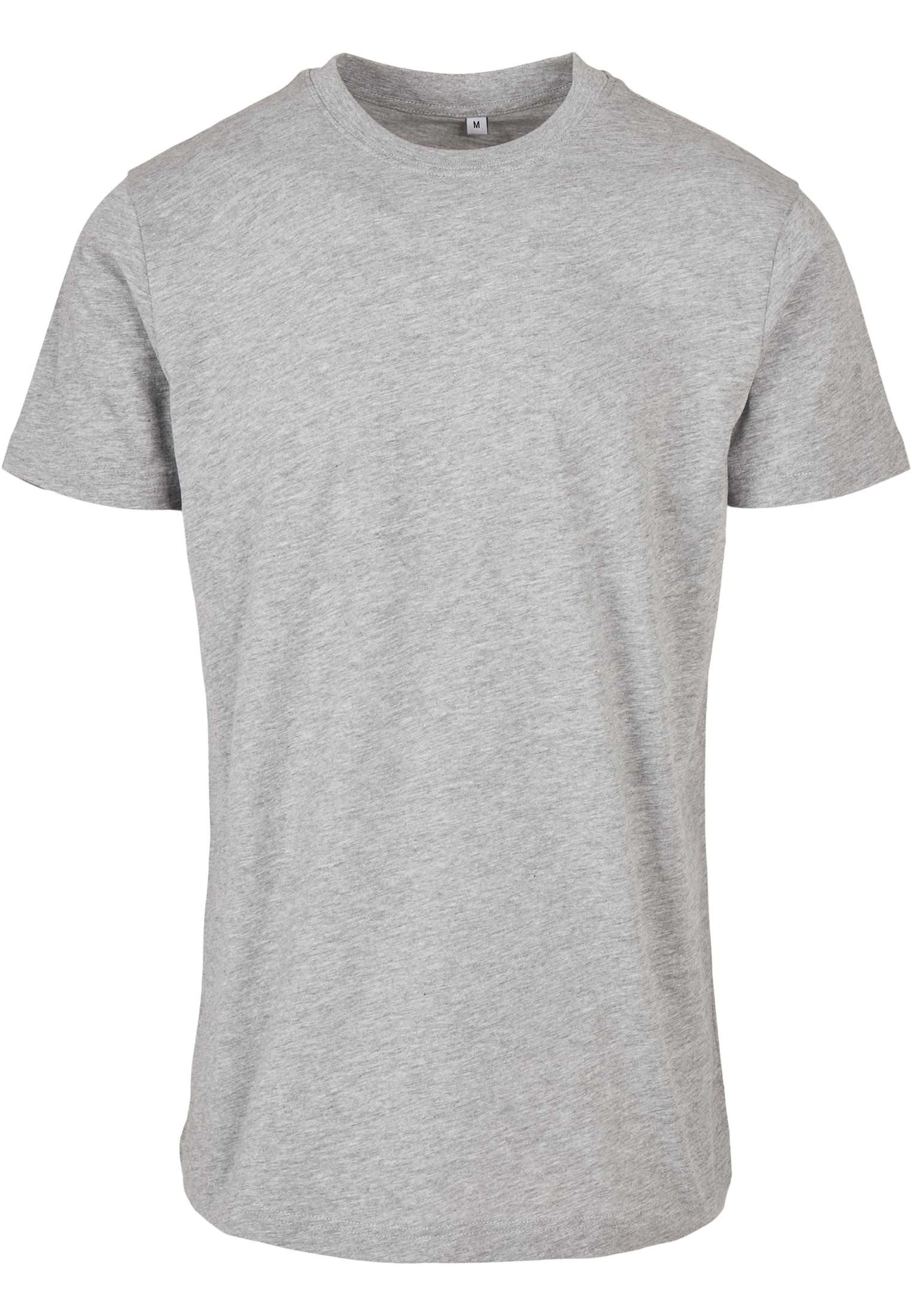 Basic Round Neck T-Shirt heather grey | heather grey