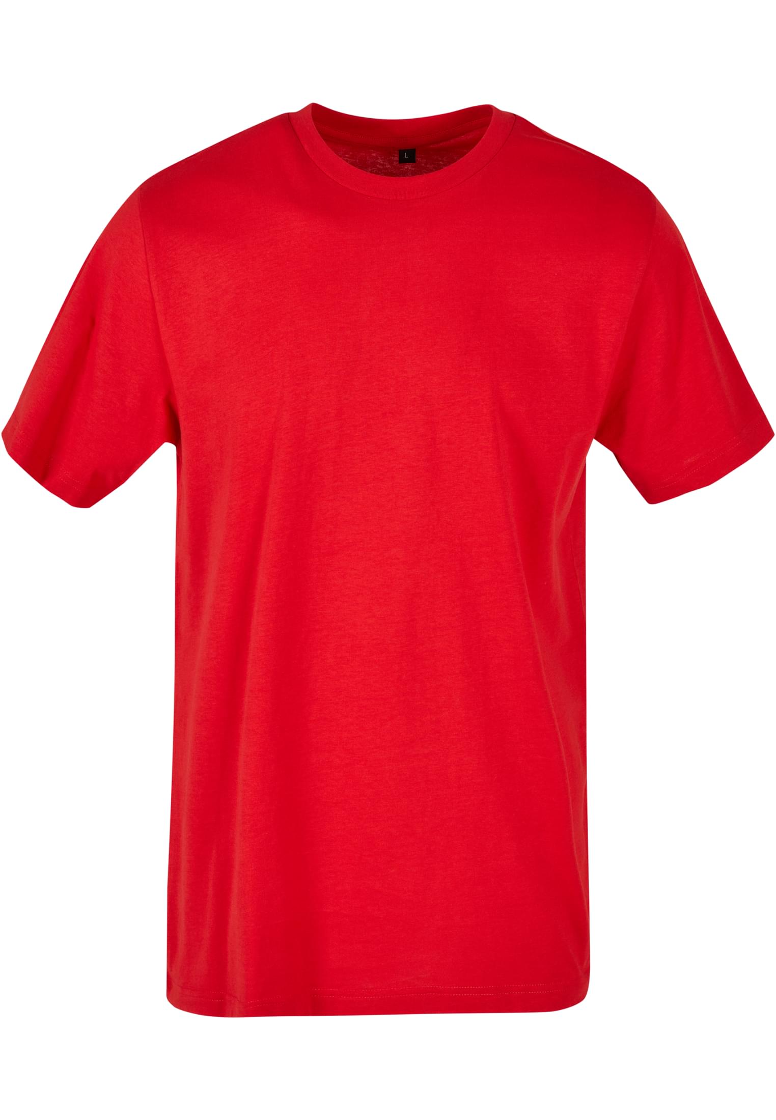 Basic Round Neck T-Shirt cityred | cityred