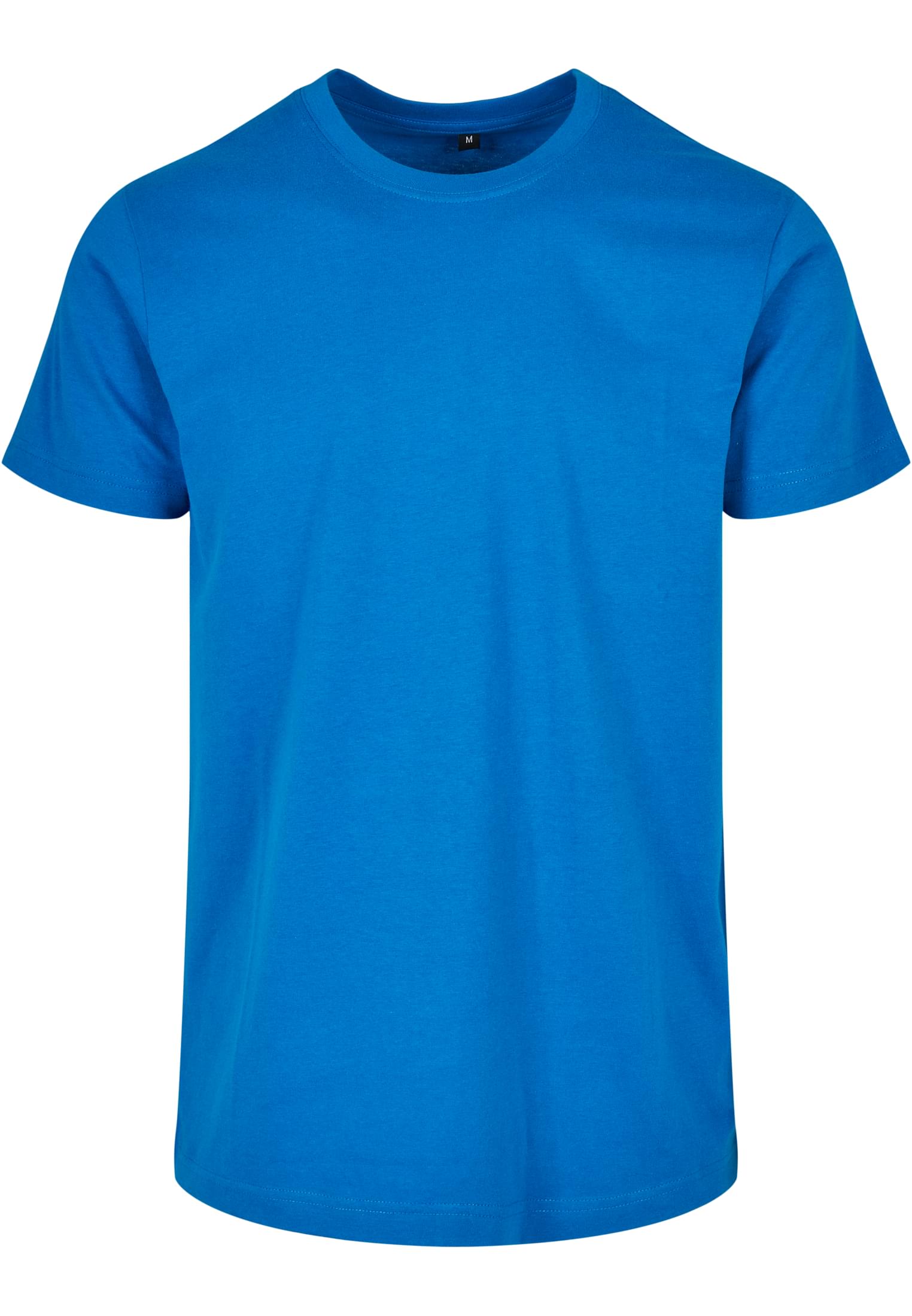 Basic Round Neck T-Shirt cobalt blue | cobalt blue