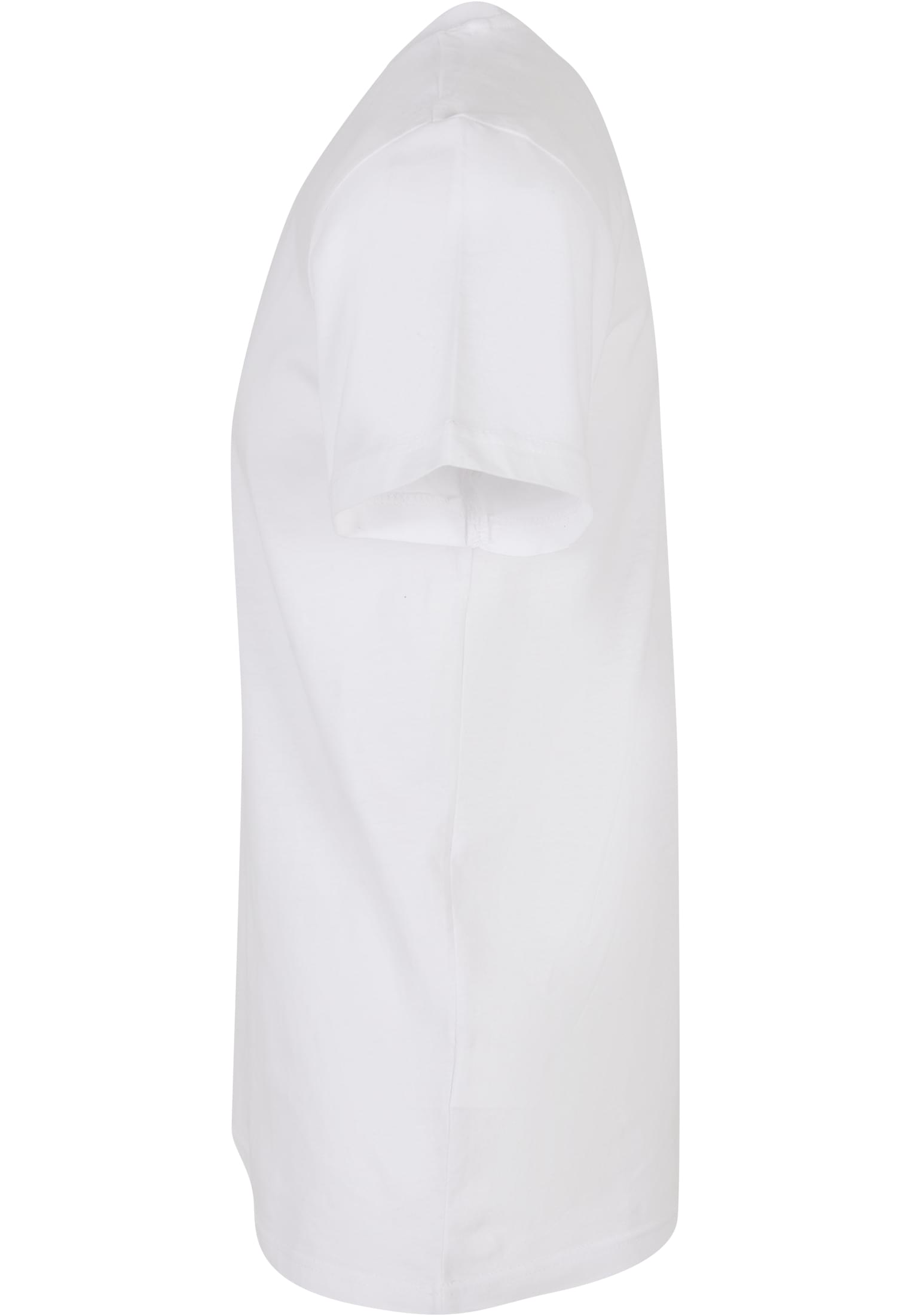 Basic Round Neck T-Shirt white | white