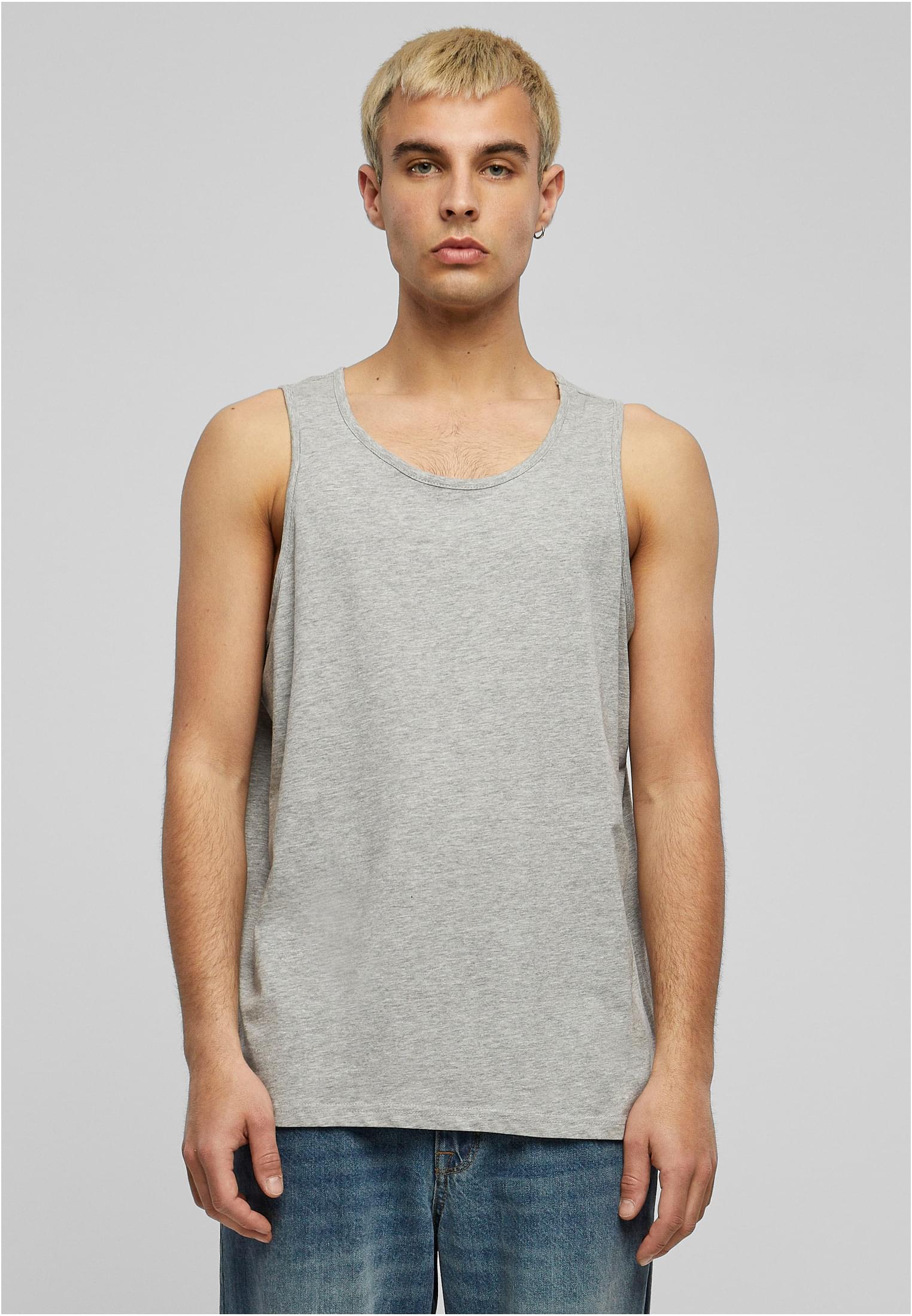 Basic Tank heather grey | heather grey