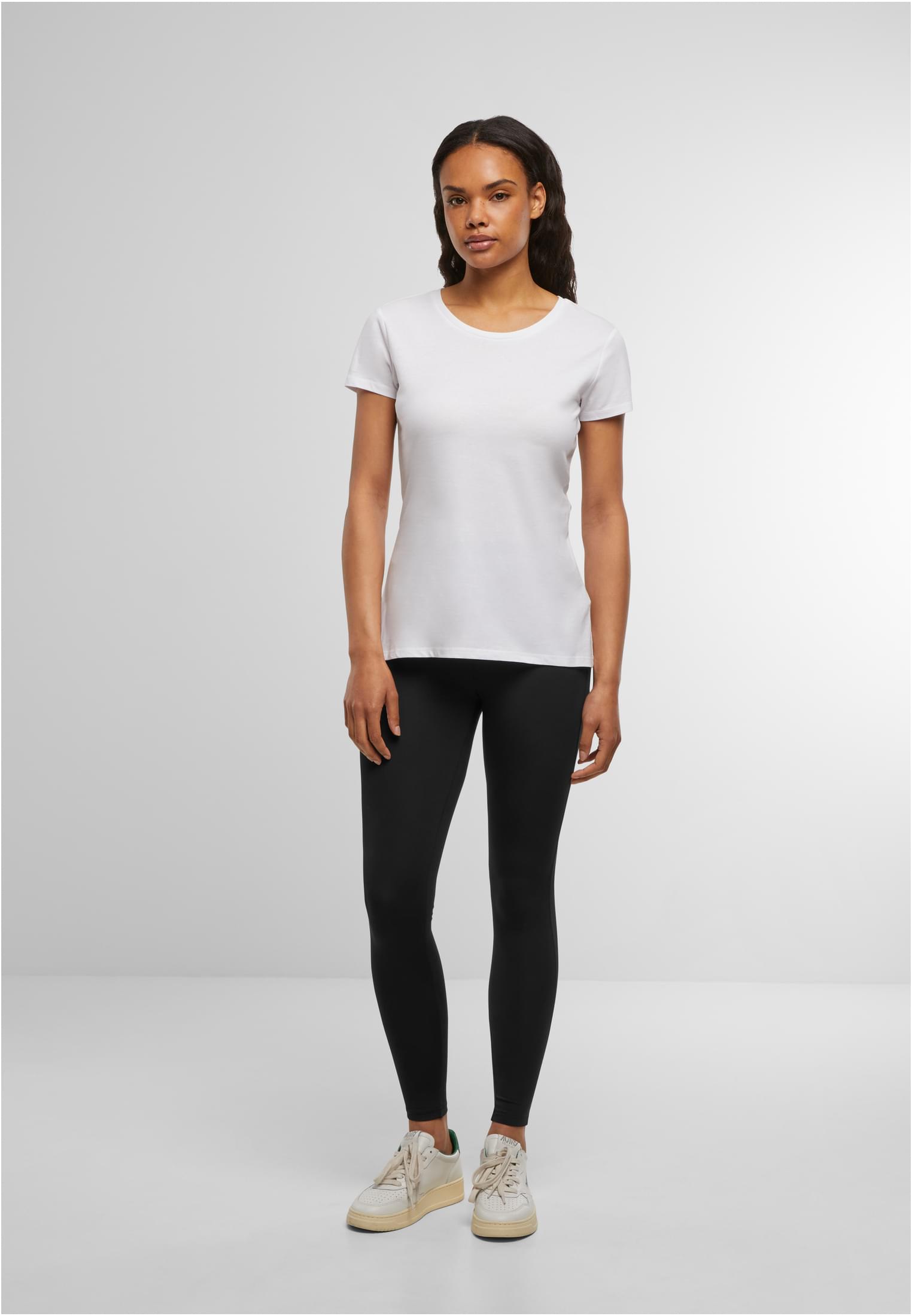Ladies Basic Tee white | white
