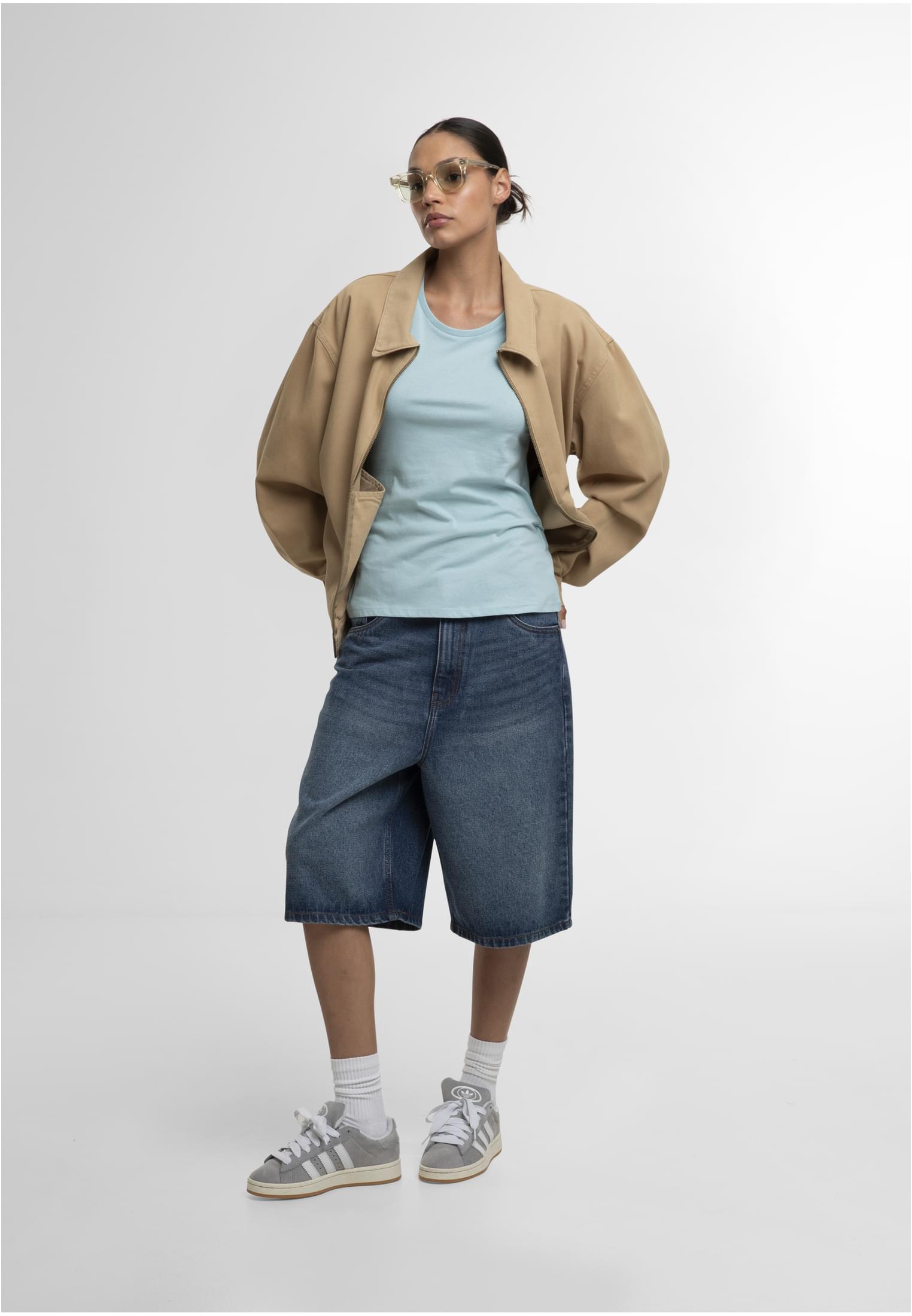 Ladies Basic Tee oceanblue | oceanblue