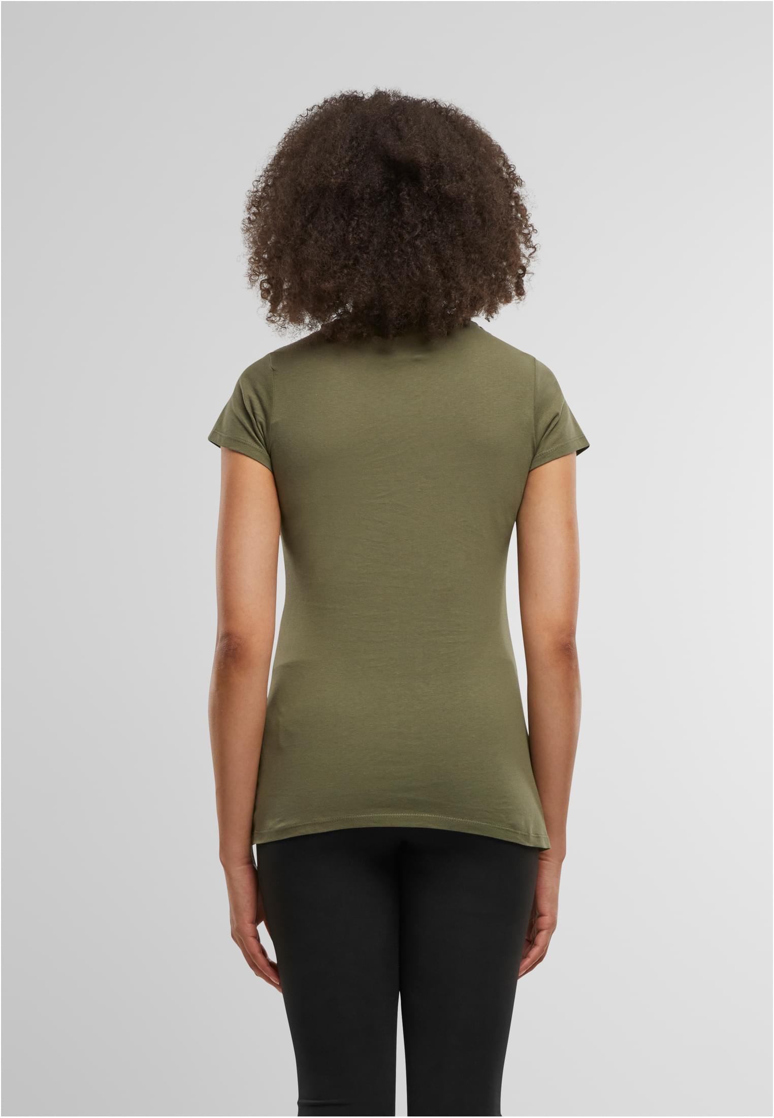 Ladies Basic Tee olive | olive