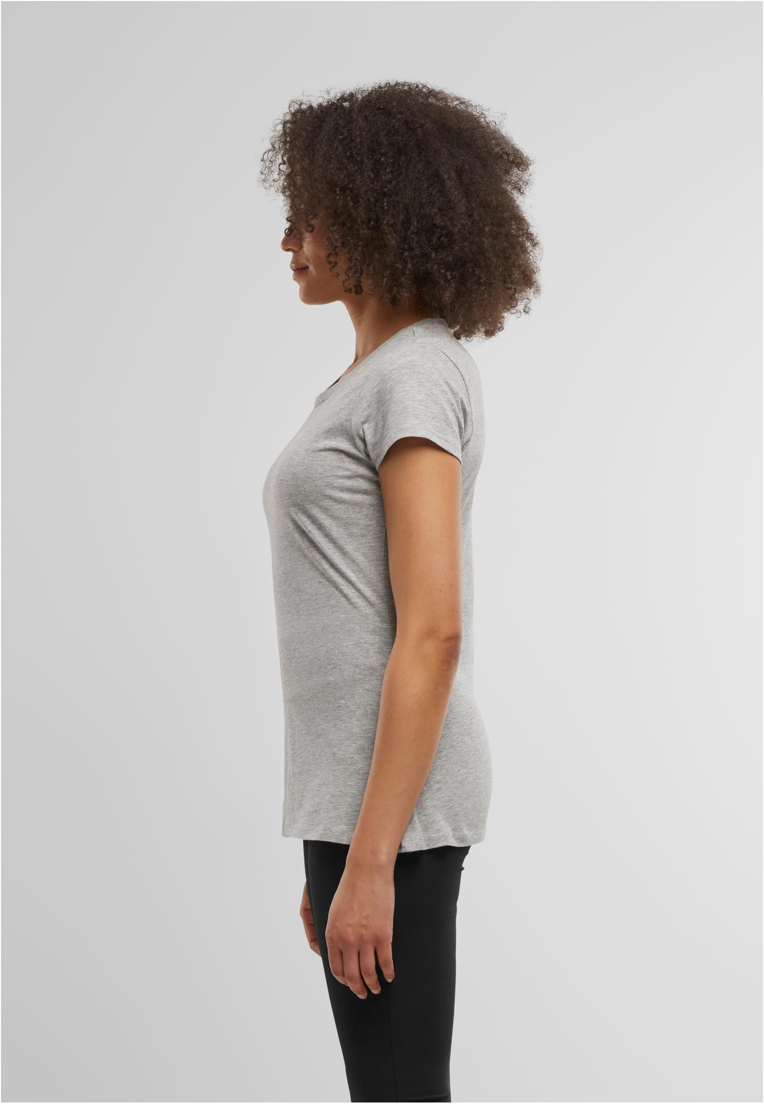 Ladies Basic Tee heather grey | heather grey
