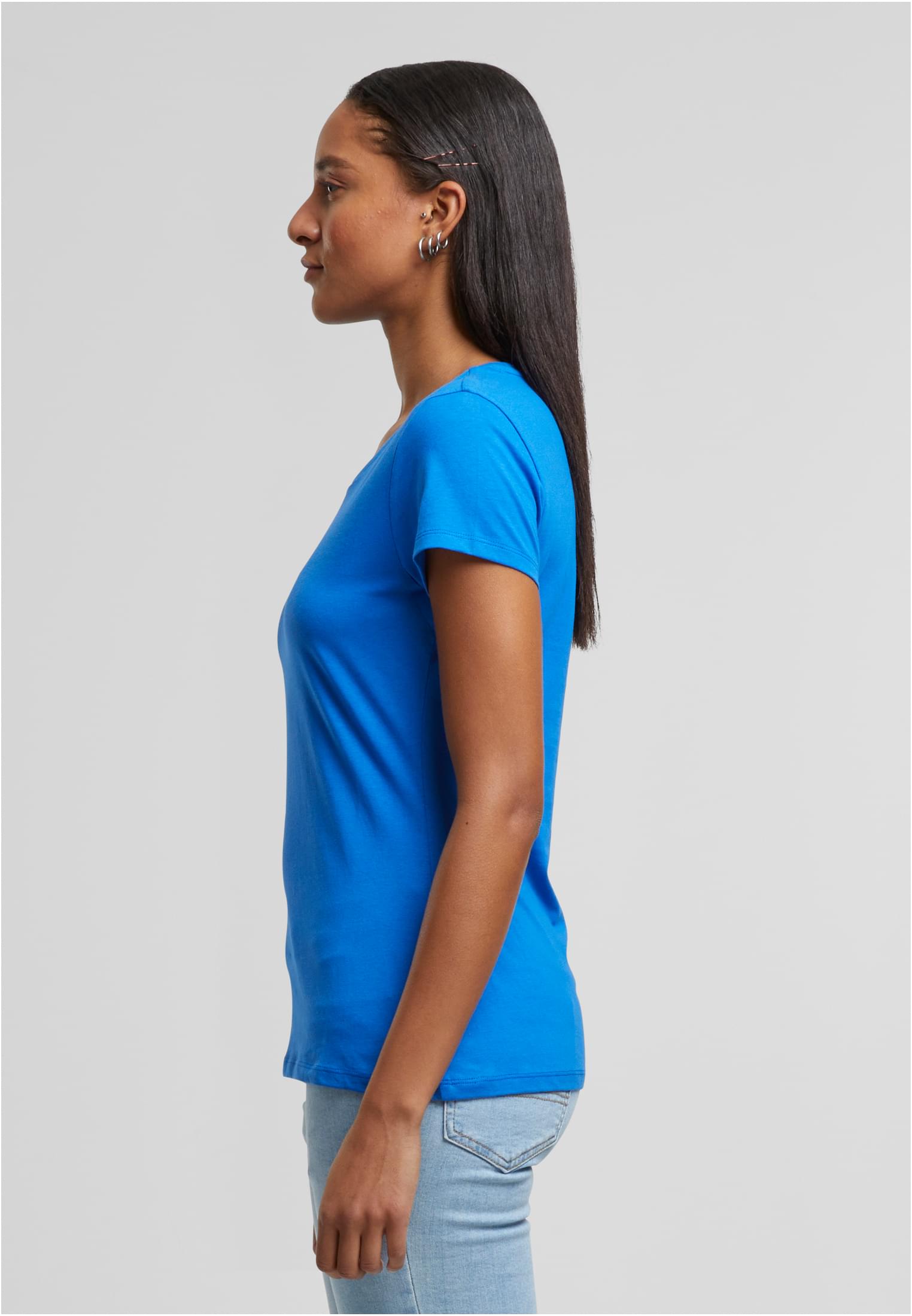 Ladies Basic Tee intenseblue | intenseblue