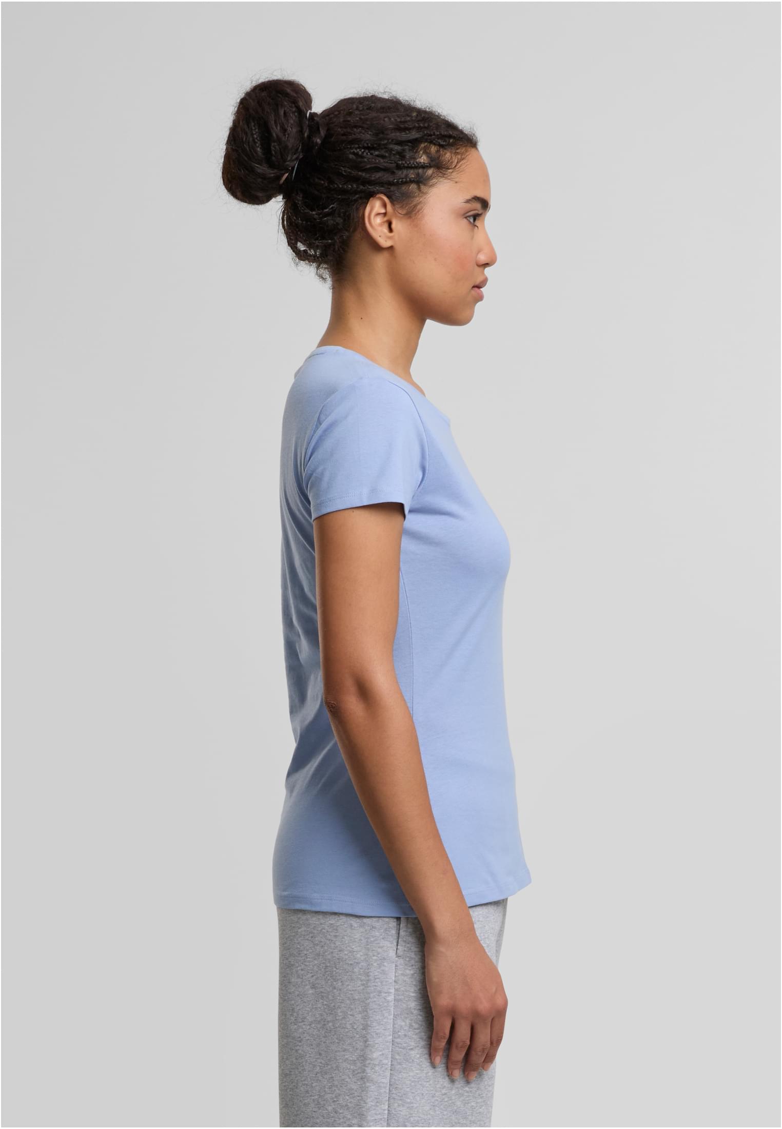 Ladies Basic Tee powderblue | powderblue
