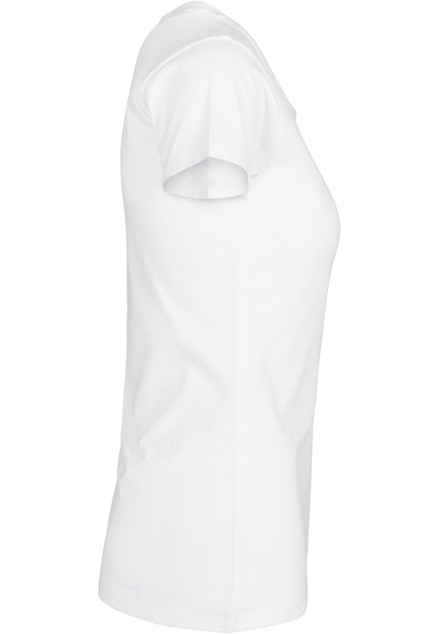 Ladies Basic Tee white | white
