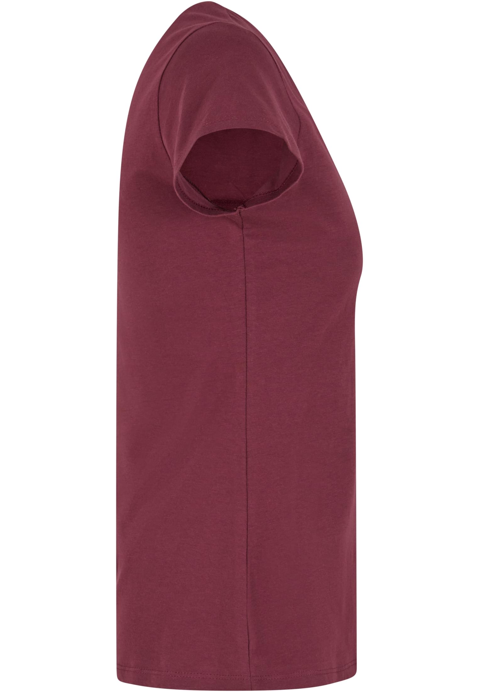 Ladies Basic Tee burgundy | burgundy
