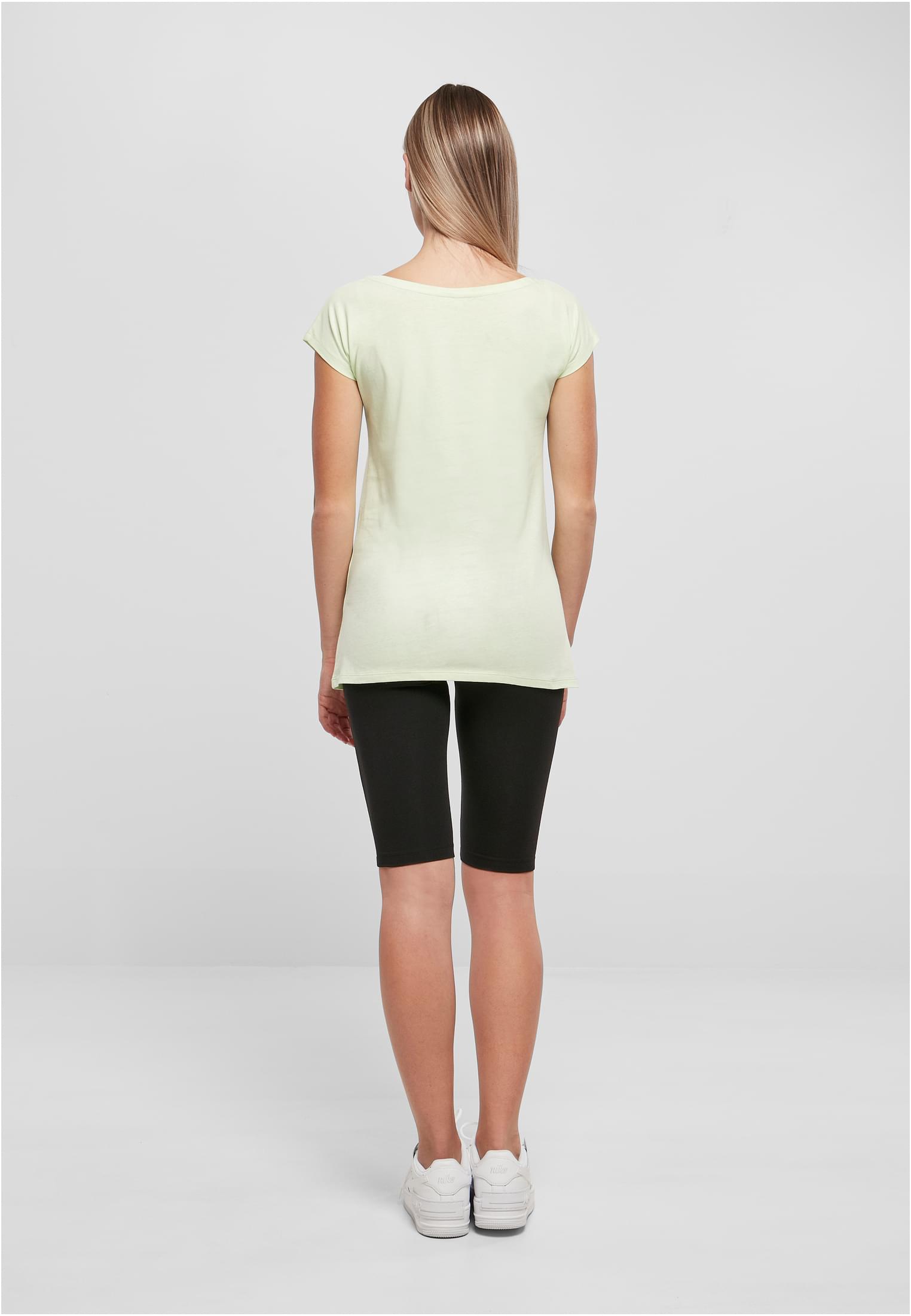 Ladies Wide Neck Tee lightmint | lightmint
