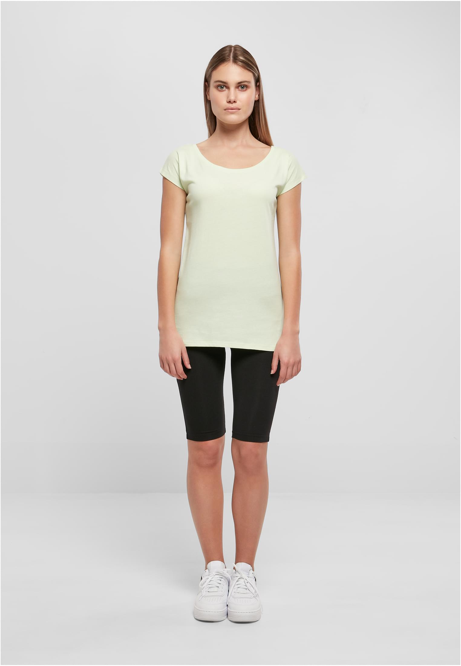 Ladies Wide Neck Tee lightmint | lightmint