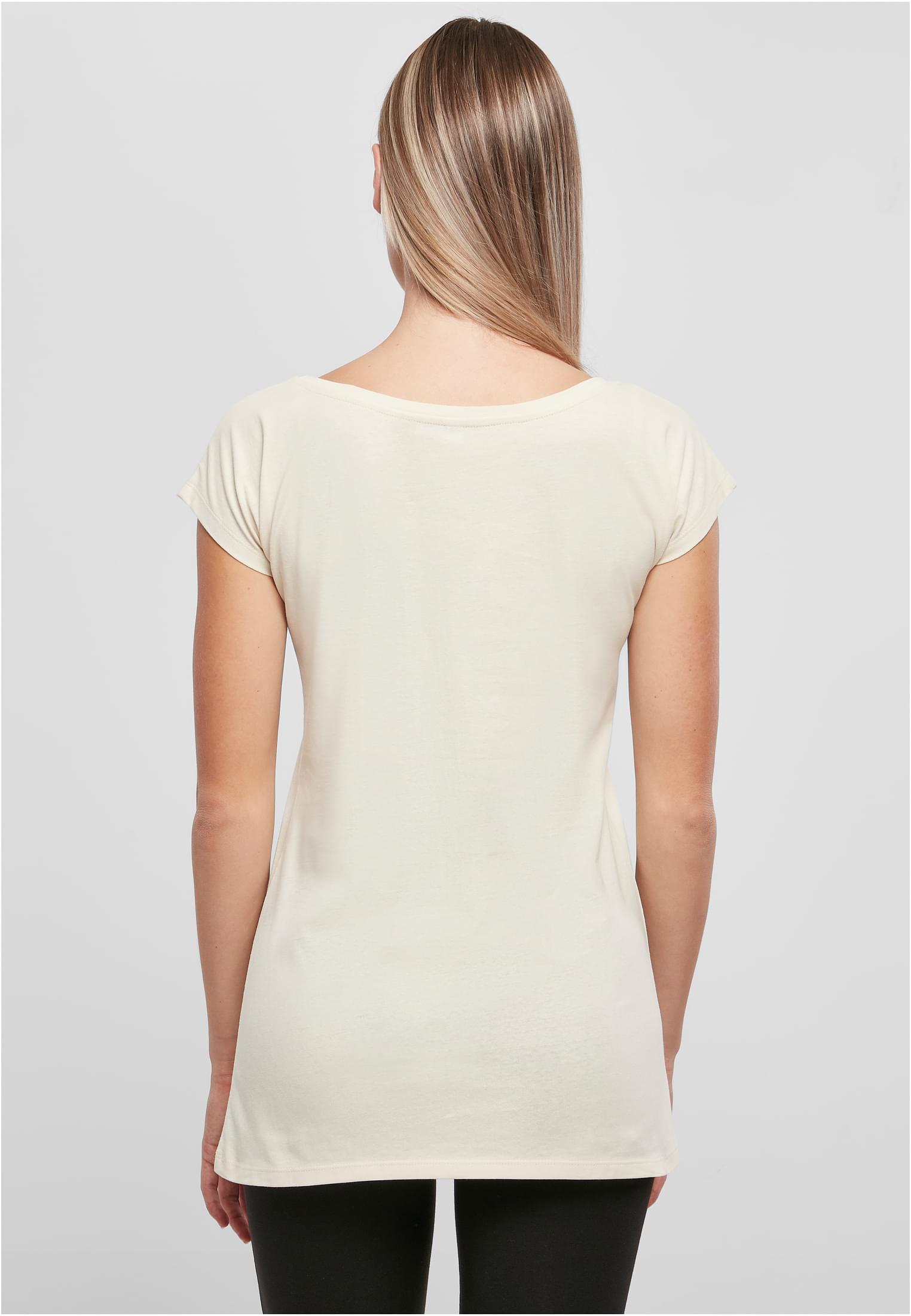 Ladies Wide Neck Tee sand | sand