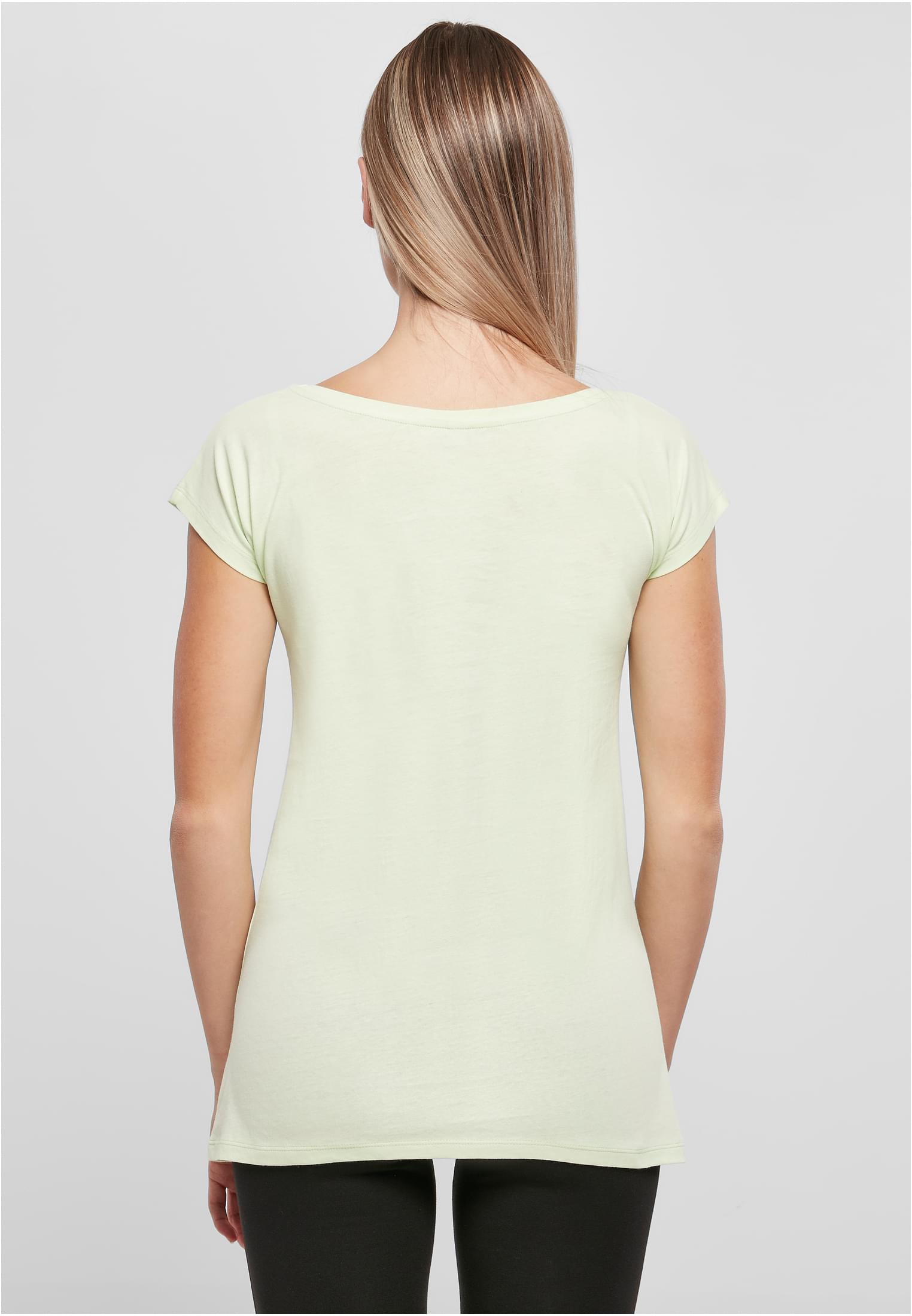 Ladies Wide Neck Tee lightmint | lightmint