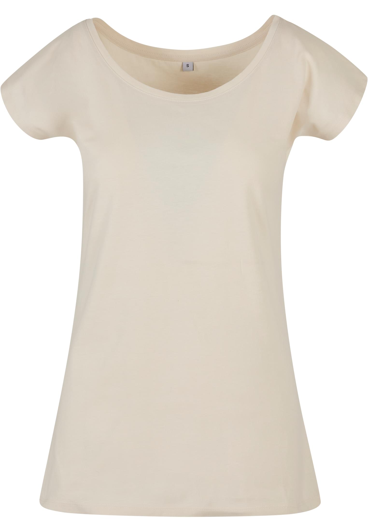 Ladies Wide Neck Tee sand | sand