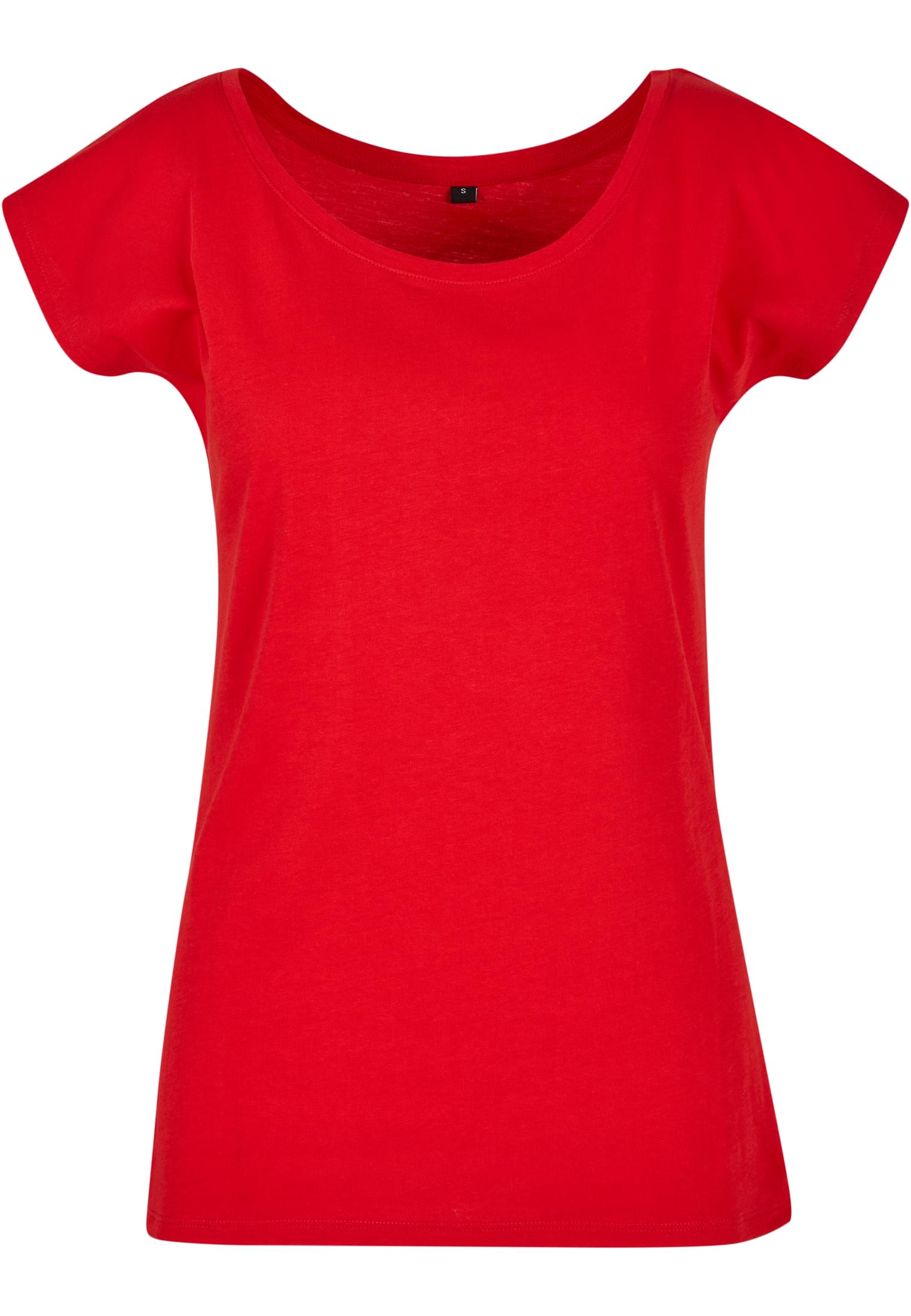 Ladies Wide Neck Tee cityred | cityred