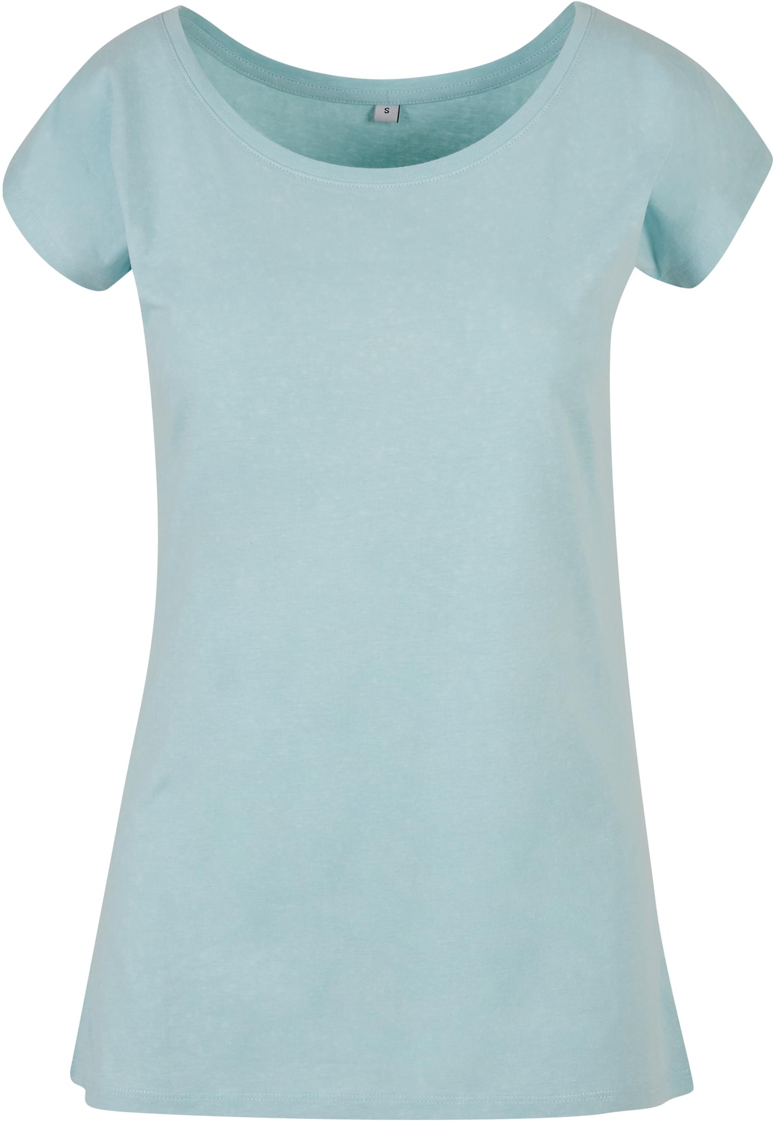 Ladies Wide Neck Tee oceanblue | oceanblue