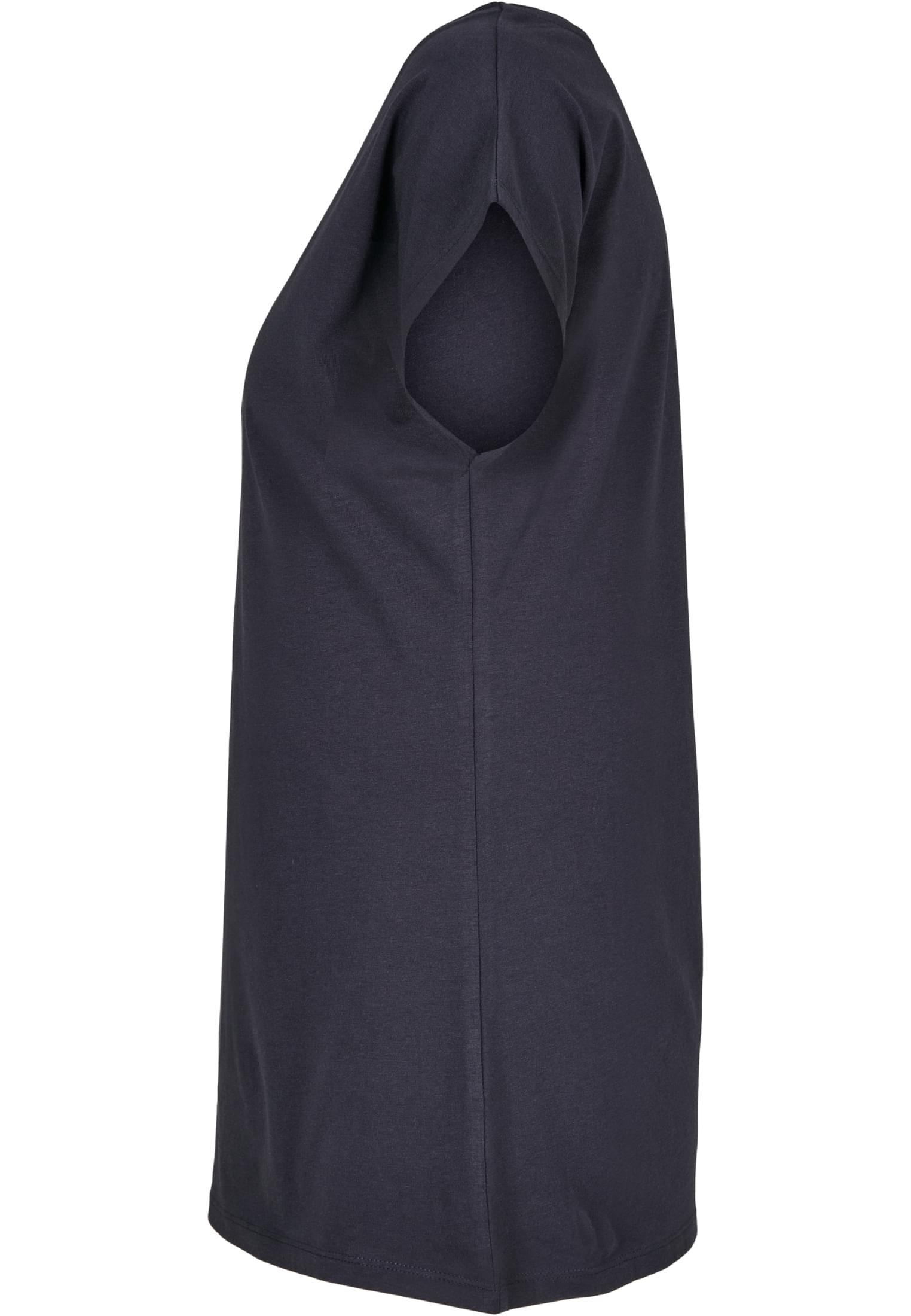Ladies Wide Neck Tee navy | navy