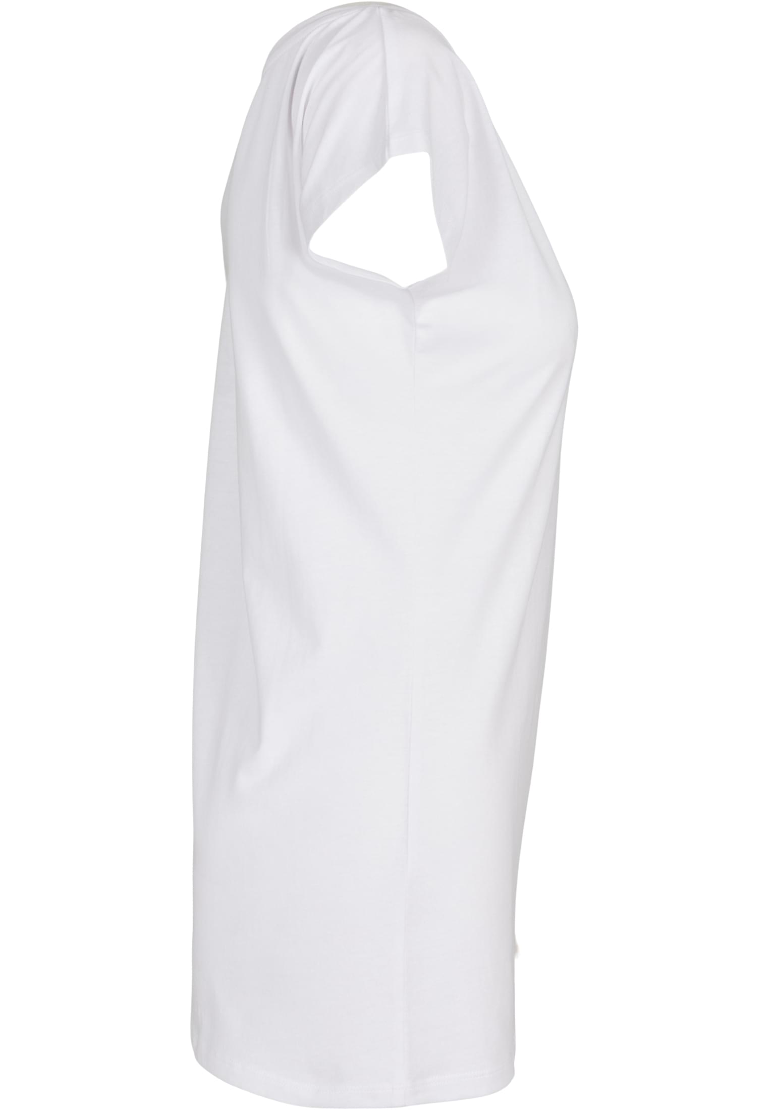 Ladies Wide Neck Tee white | white