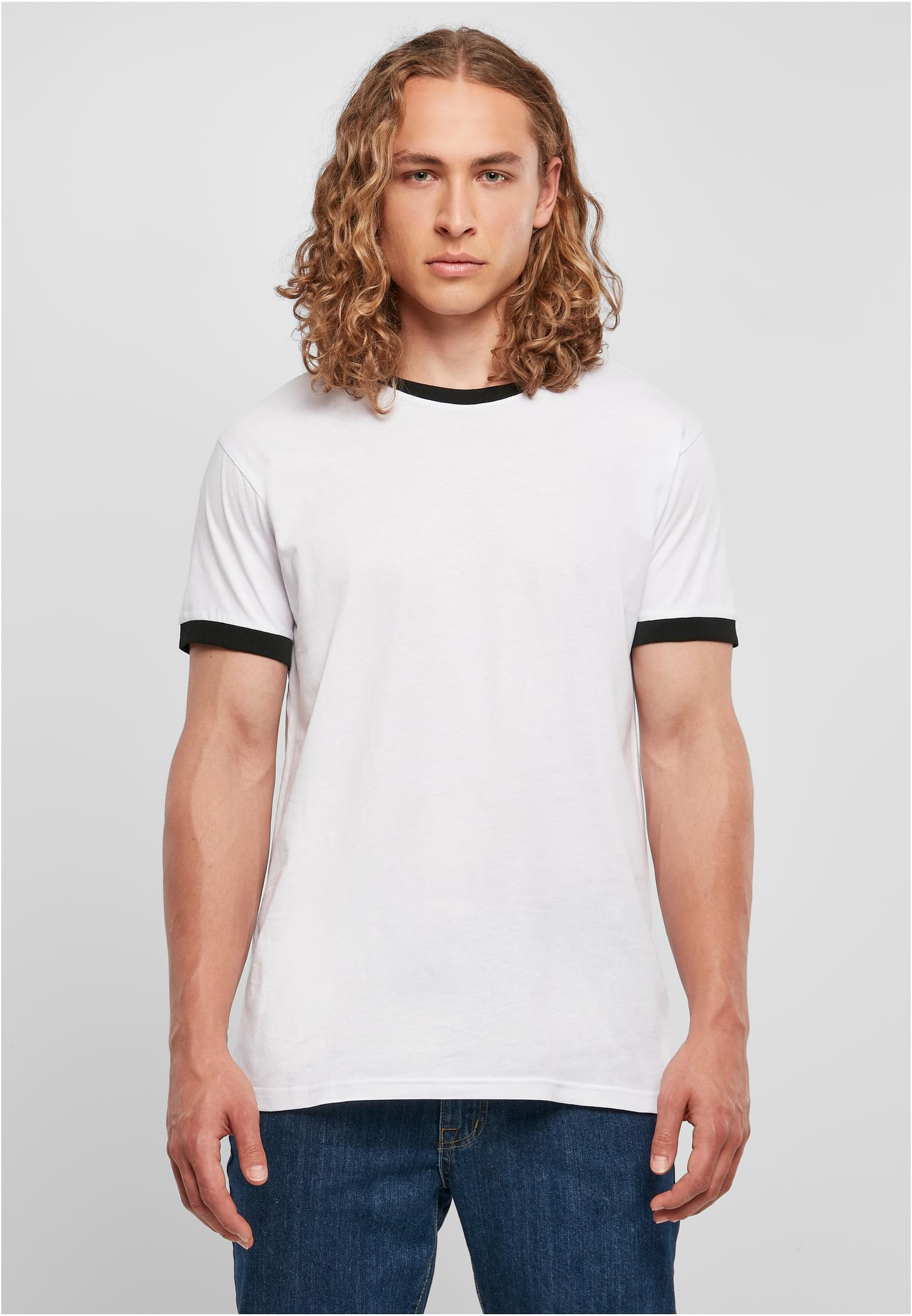 Ringer Tee white/black | white/black