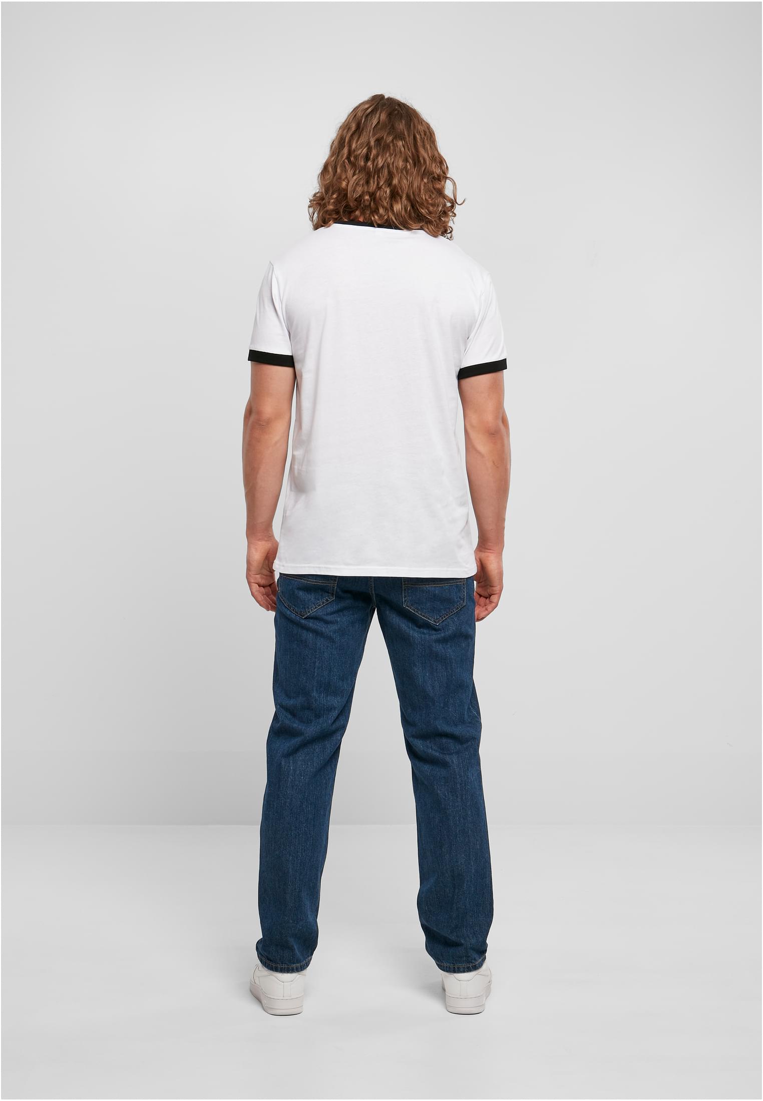 Ringer Tee white/black | white/black