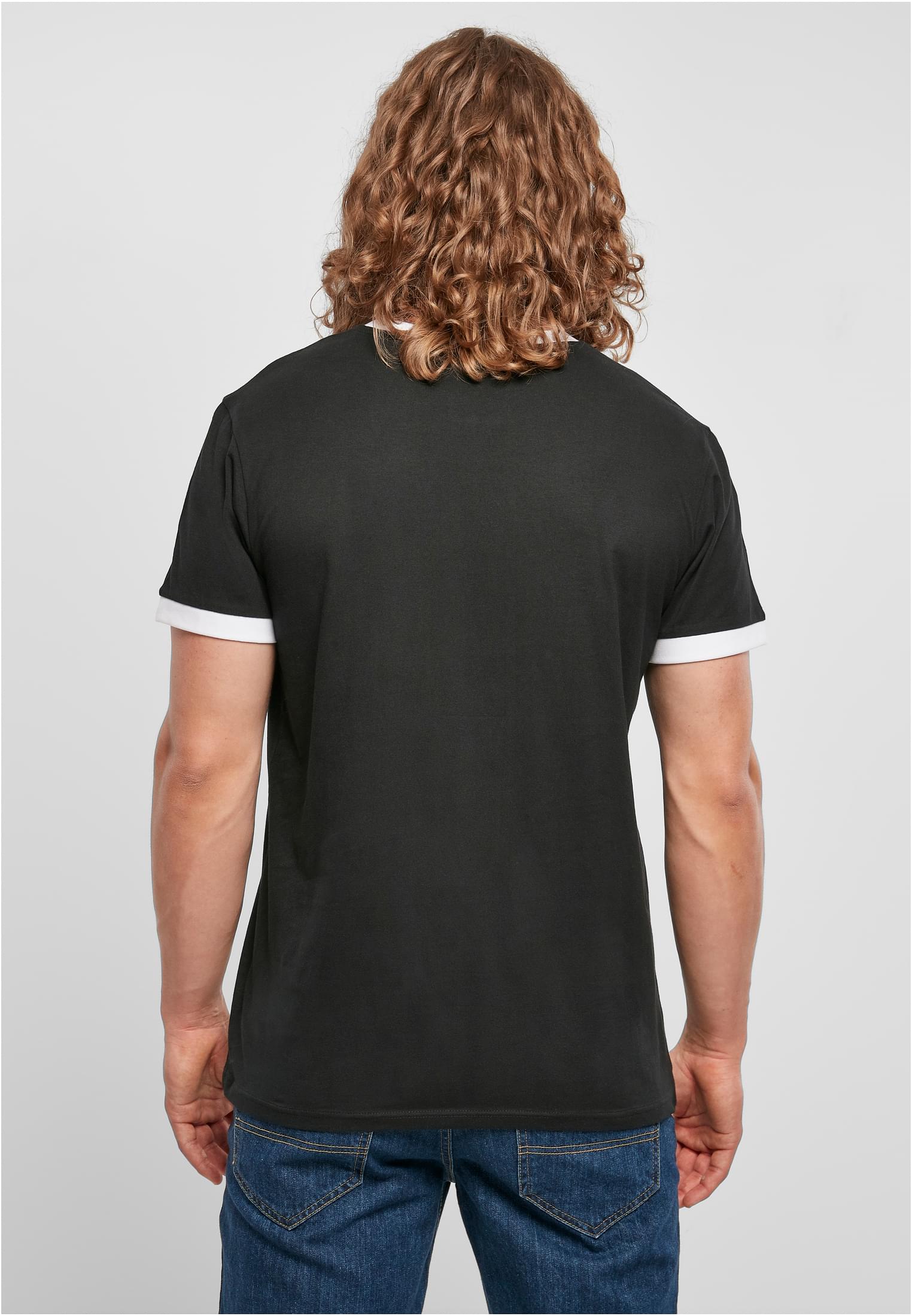 Ringer Tee black/white | black/white
