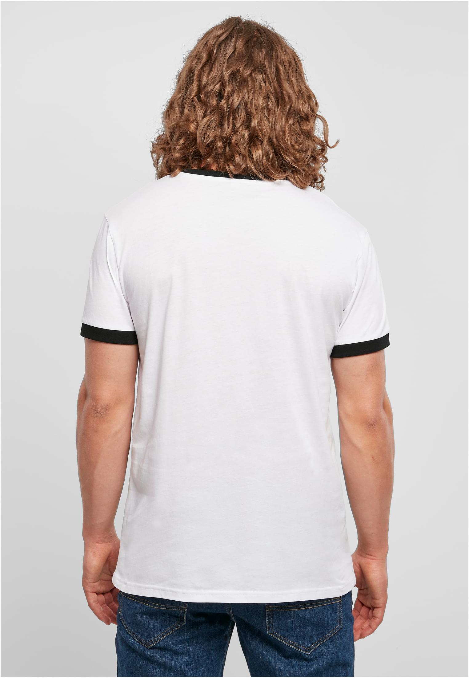 Ringer Tee white/black | white/black
