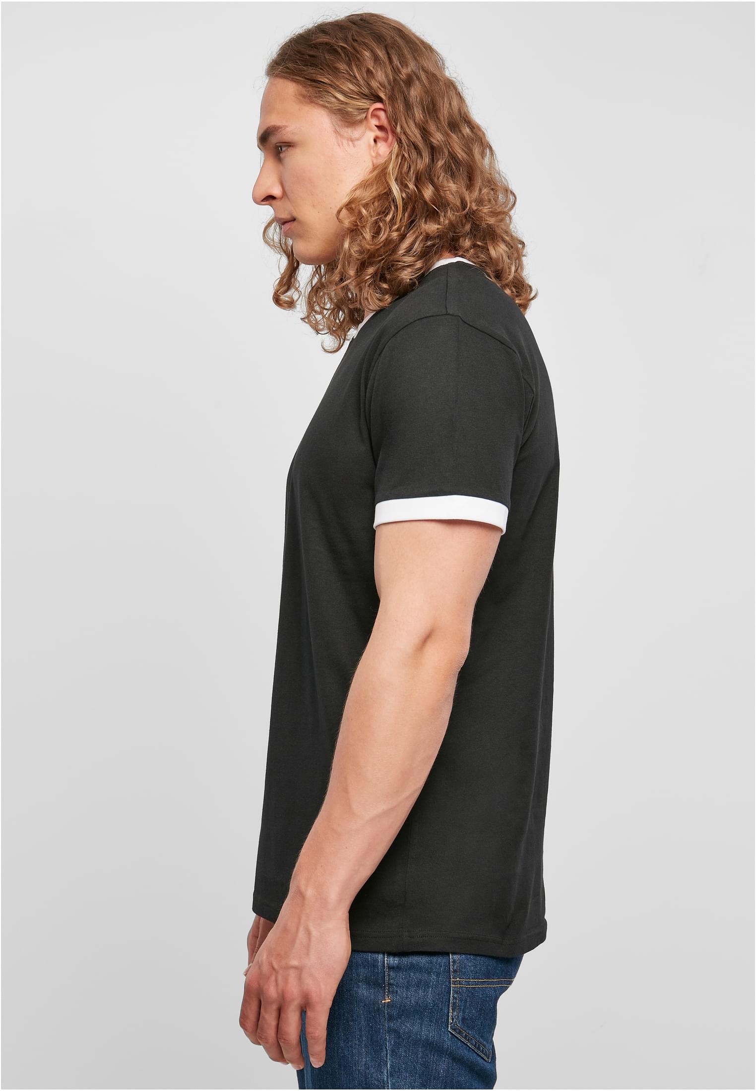 Ringer Tee black/white | black/white