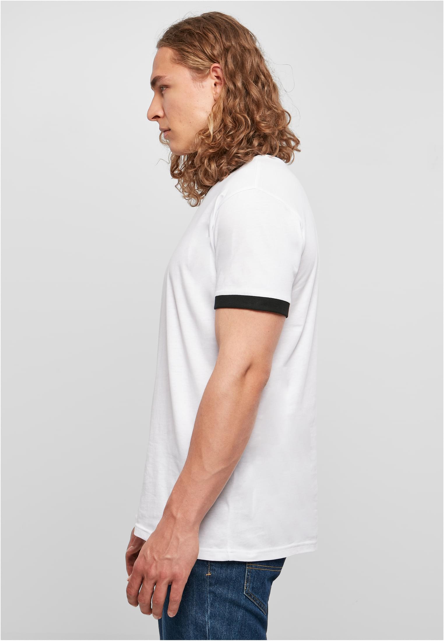 Ringer Tee white/black | white/black