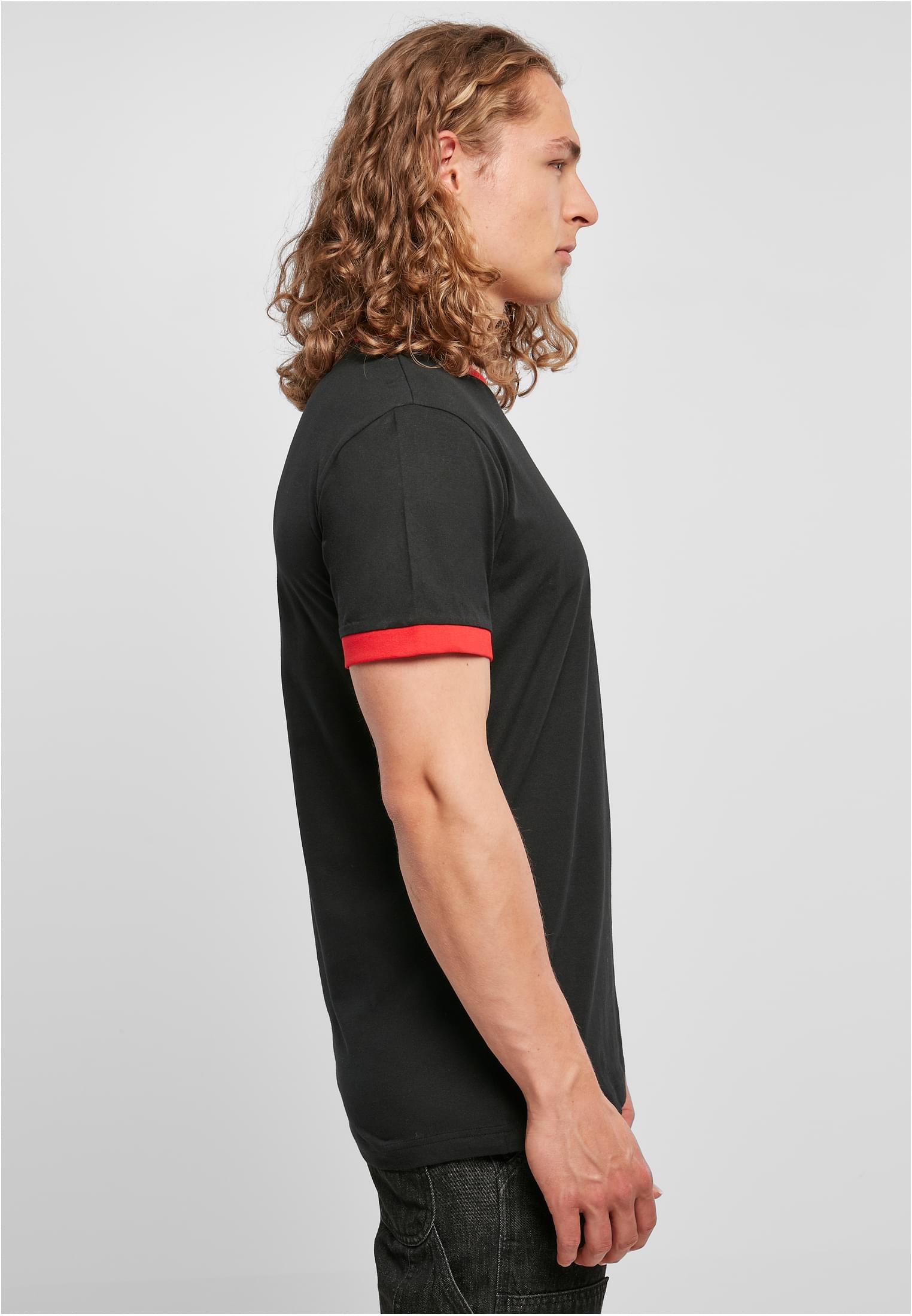 Ringer Tee black/cityred | black/cityred