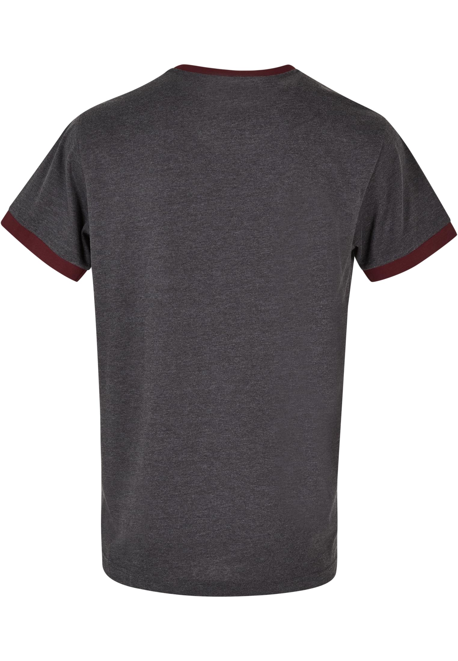 Ringer Tee charcoal/cherry | charcoal/cherry