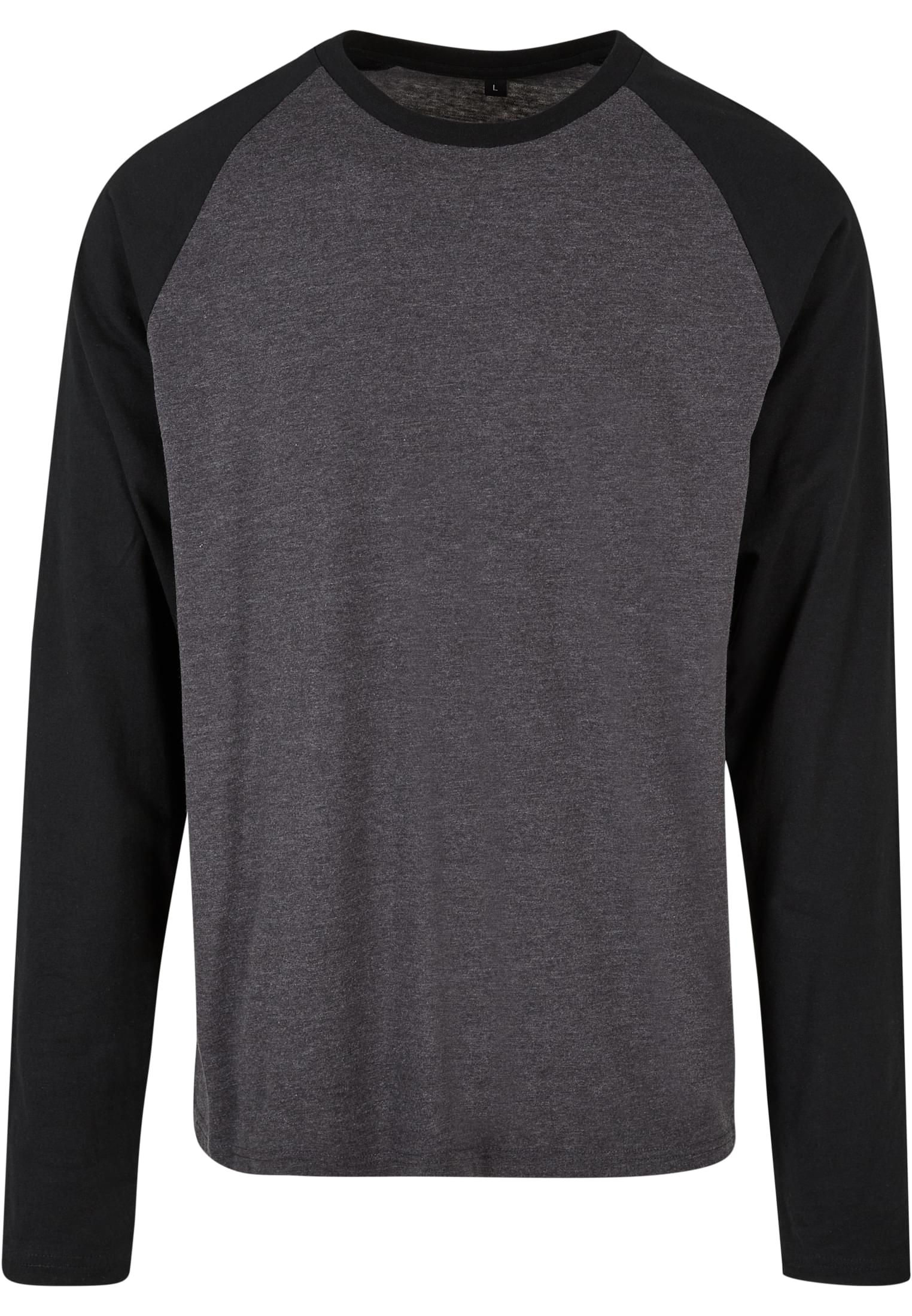 Contrast Raglan Longsleeve charcoal/black | charcoal/black