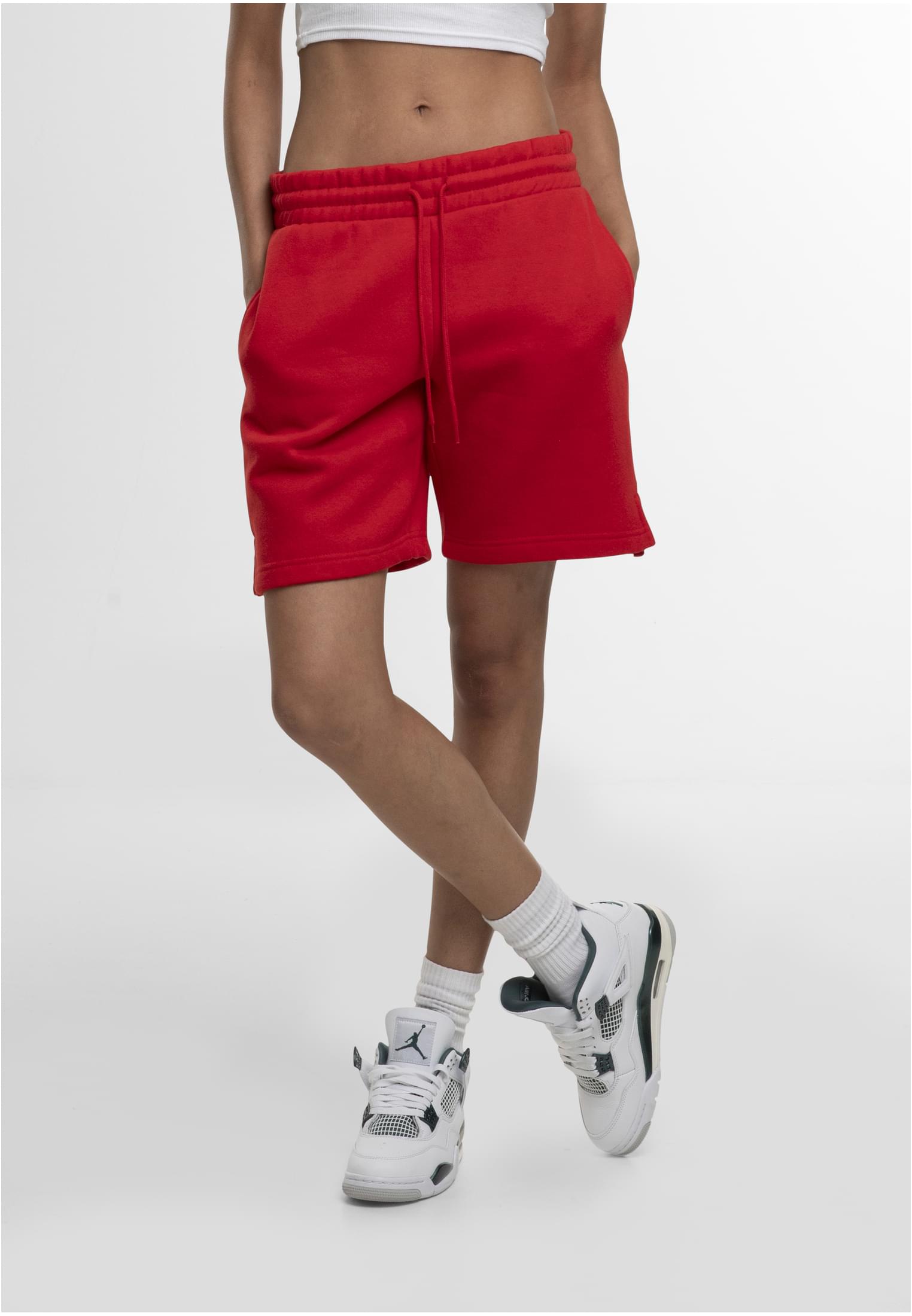Ladies Basic Sweatshorts cityred | cityred