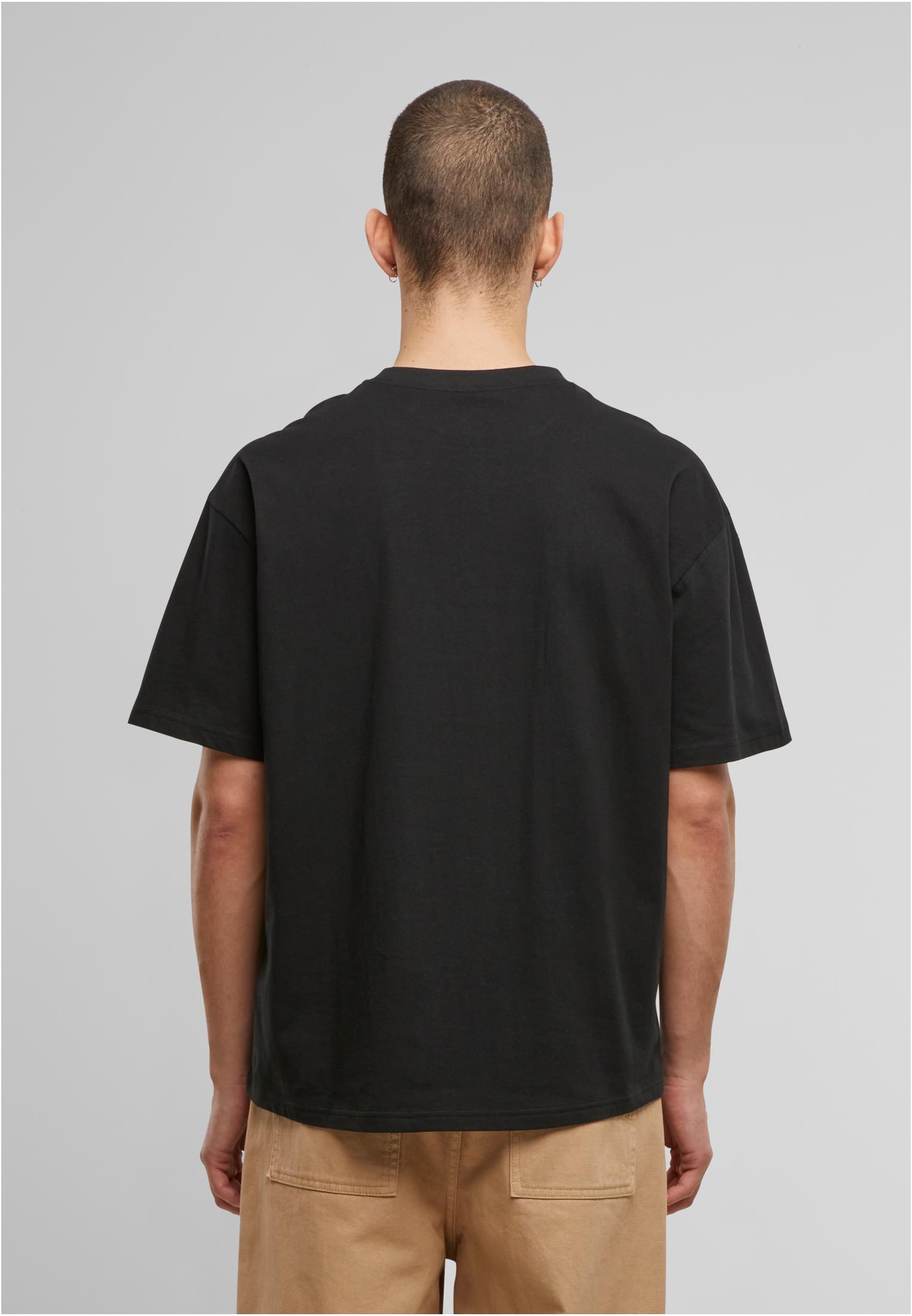 Light Basic Loose Tee black | black