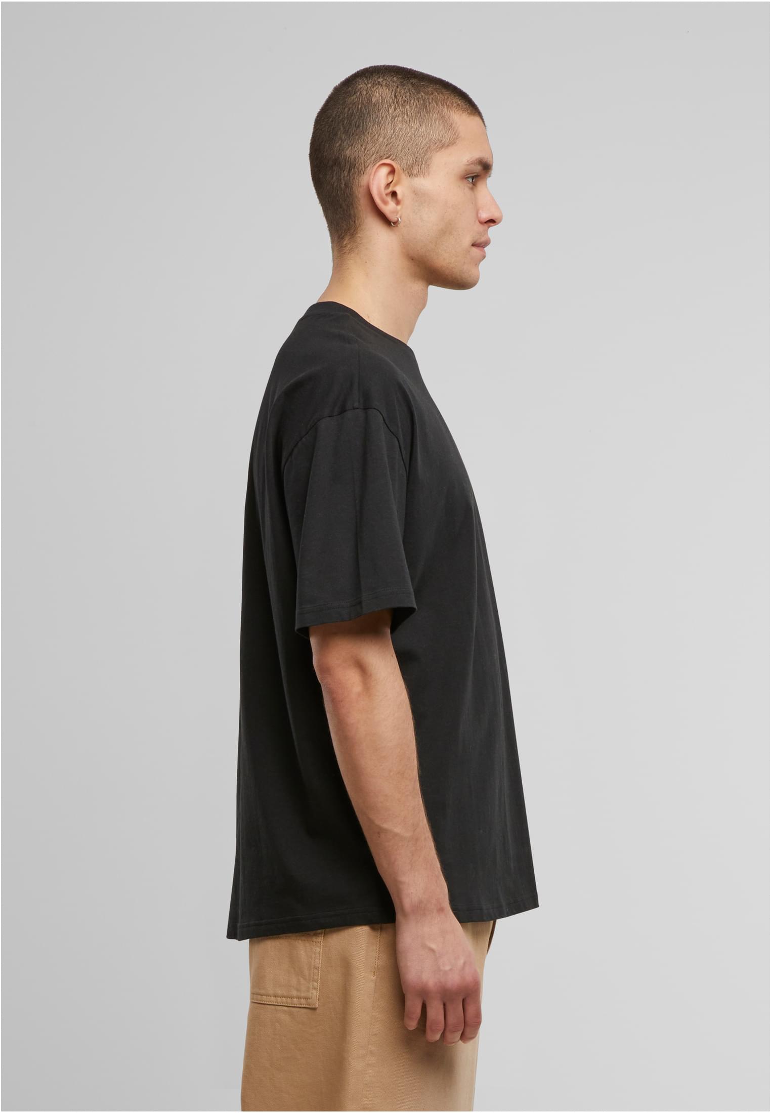 Light Basic Loose Tee black | black