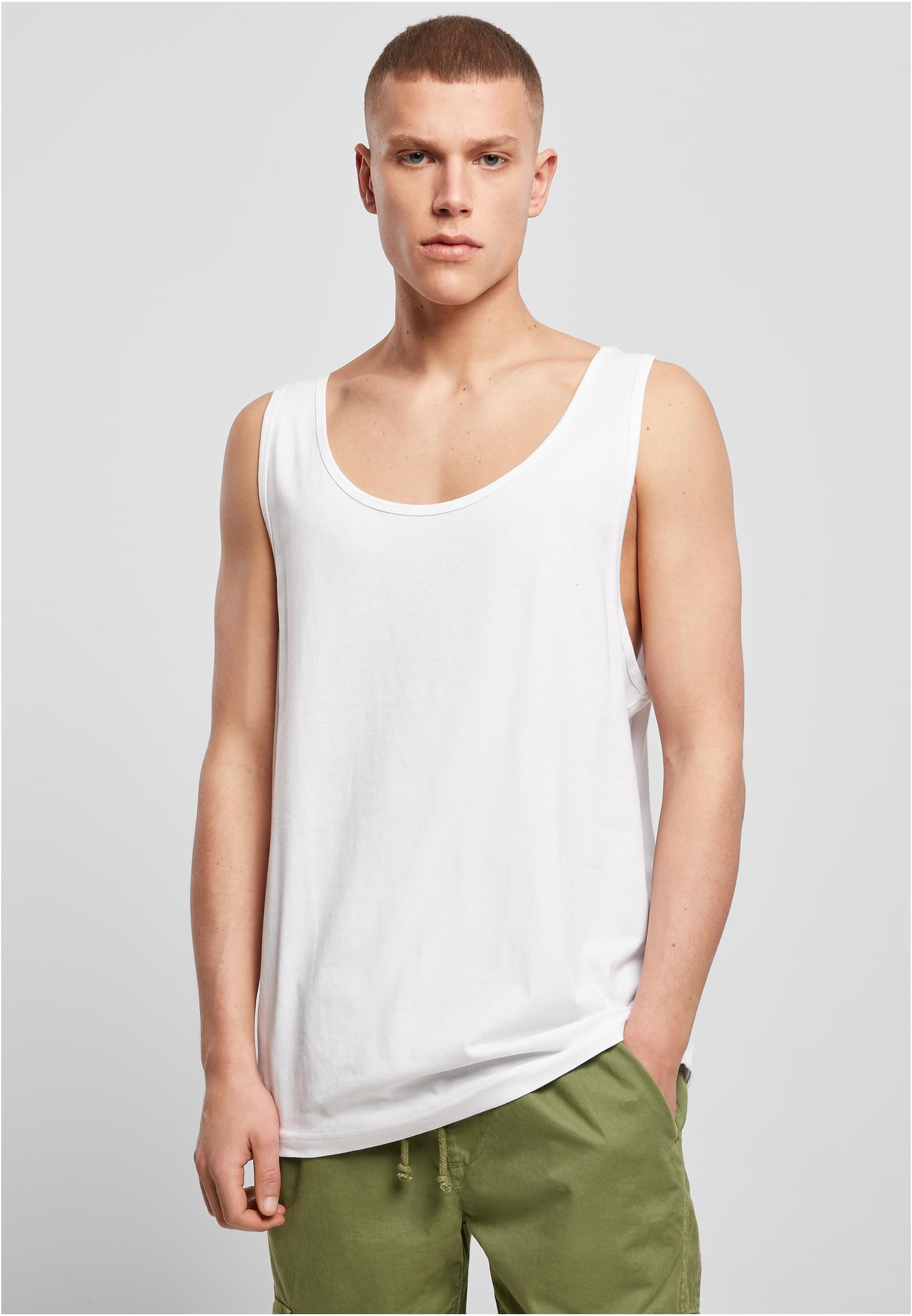 Jersey Big Tank white | white