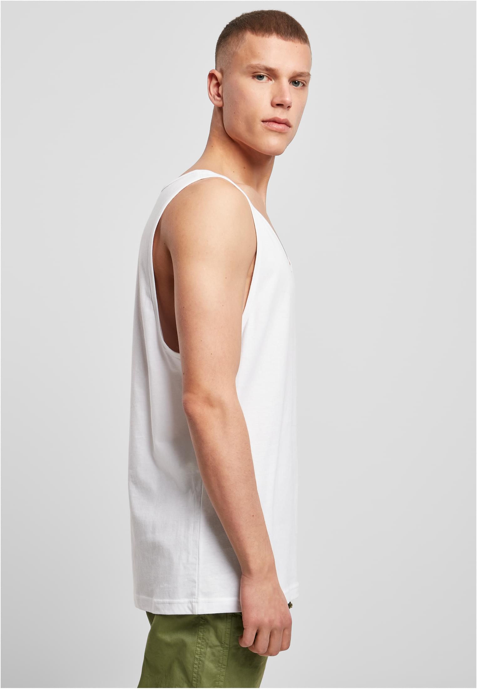 Jersey Big Tank white | white