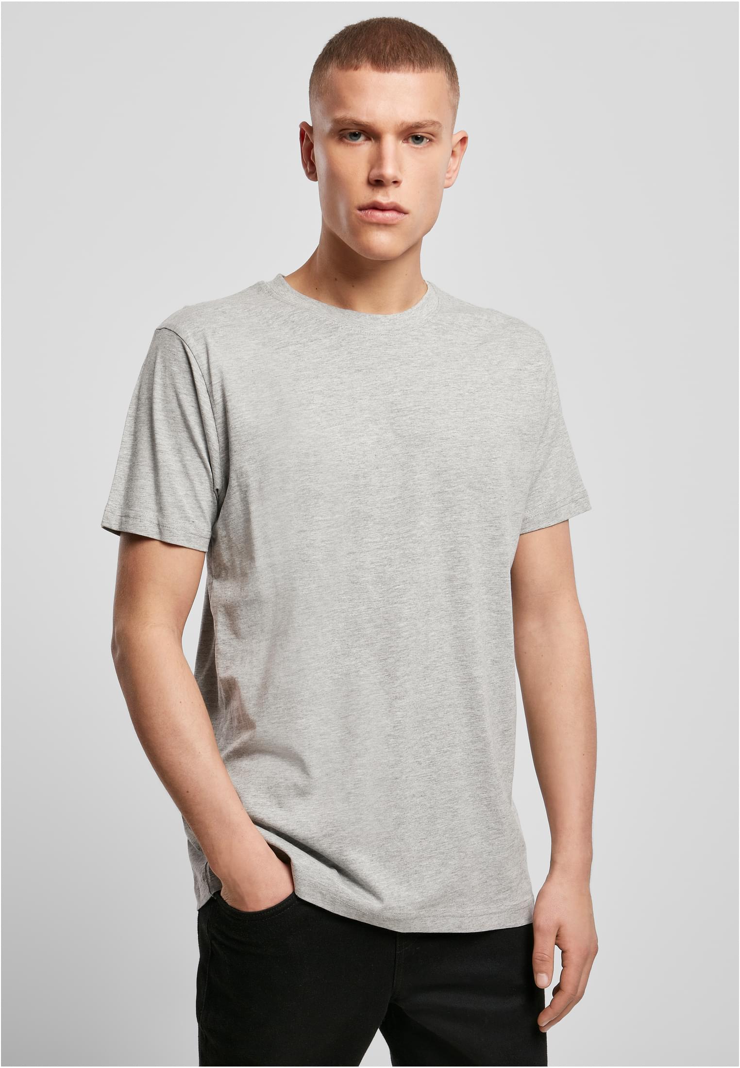 T-Shirt Round Neck 3-Pack blk/h.grey/wht | blk/h.grey/wht